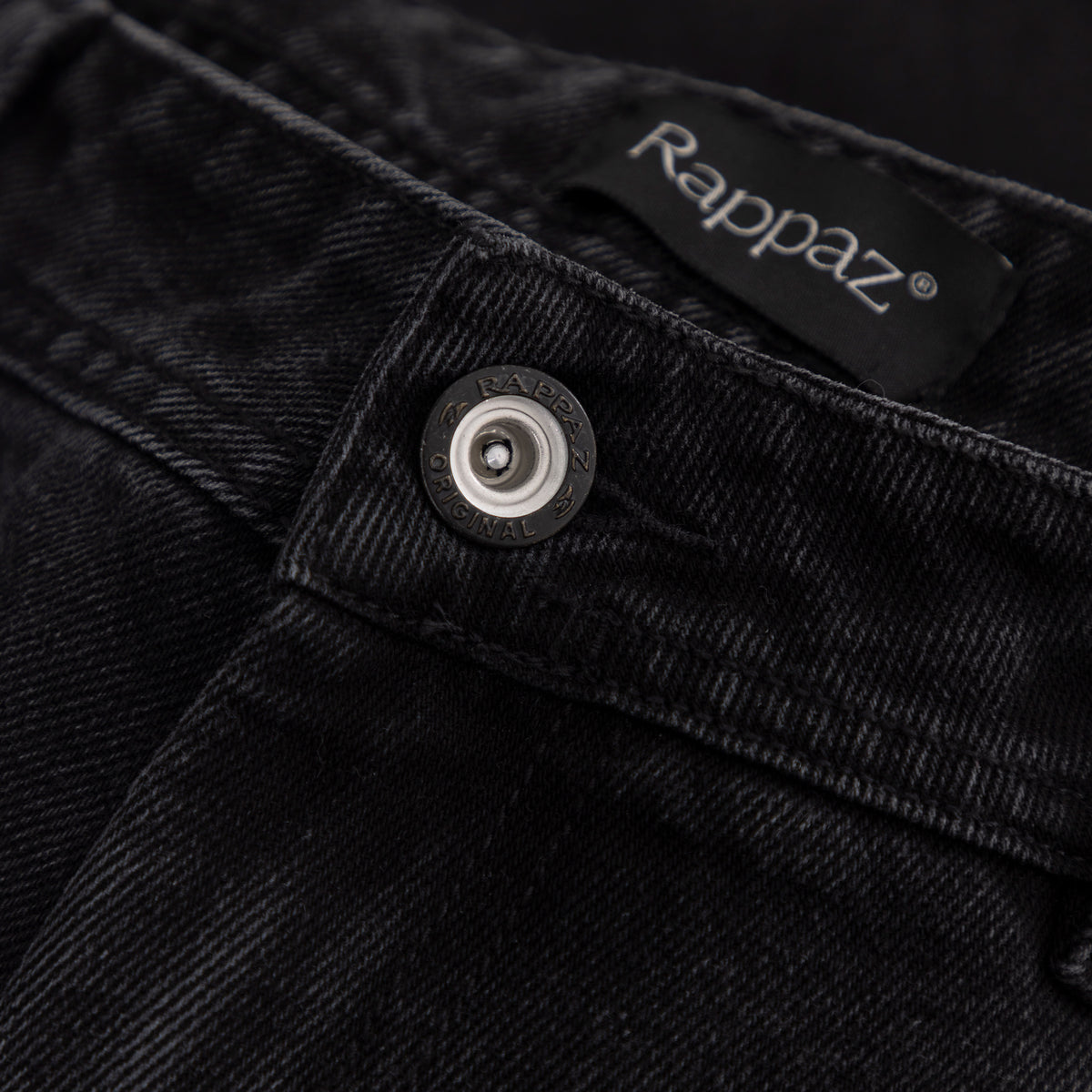 Stone Flare Jean Negro