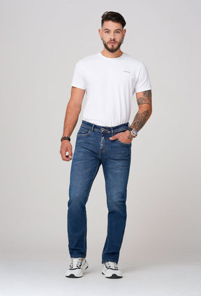 Jean Regular Color Azul Oscuro Marca Rappaz