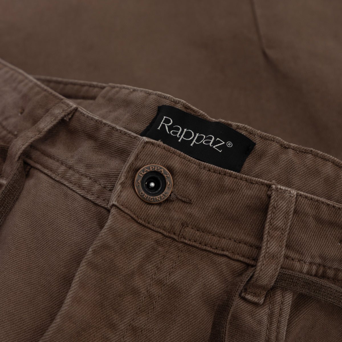Overdye Barrel Jean Mocca