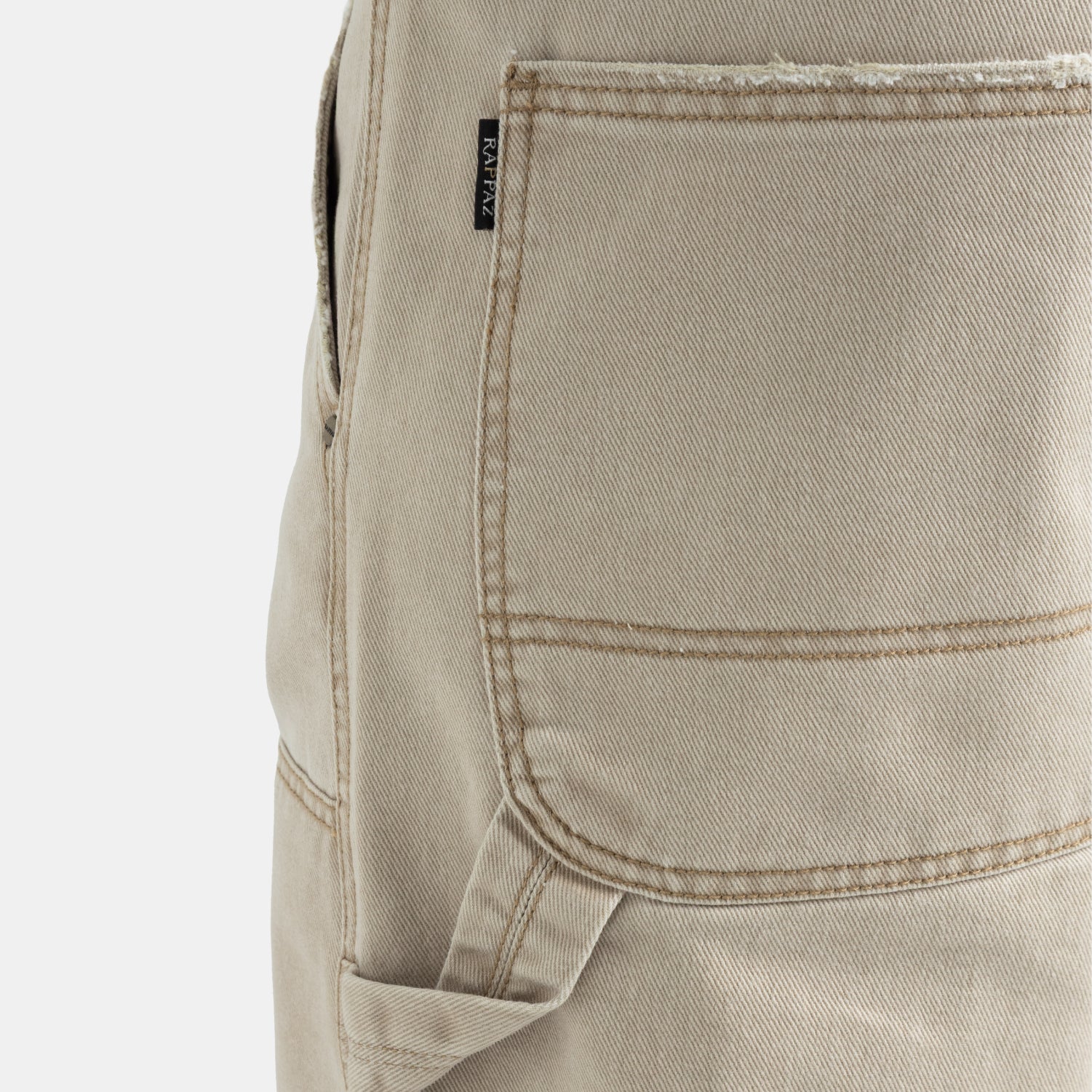 Carpenter Denim Pants Kaki