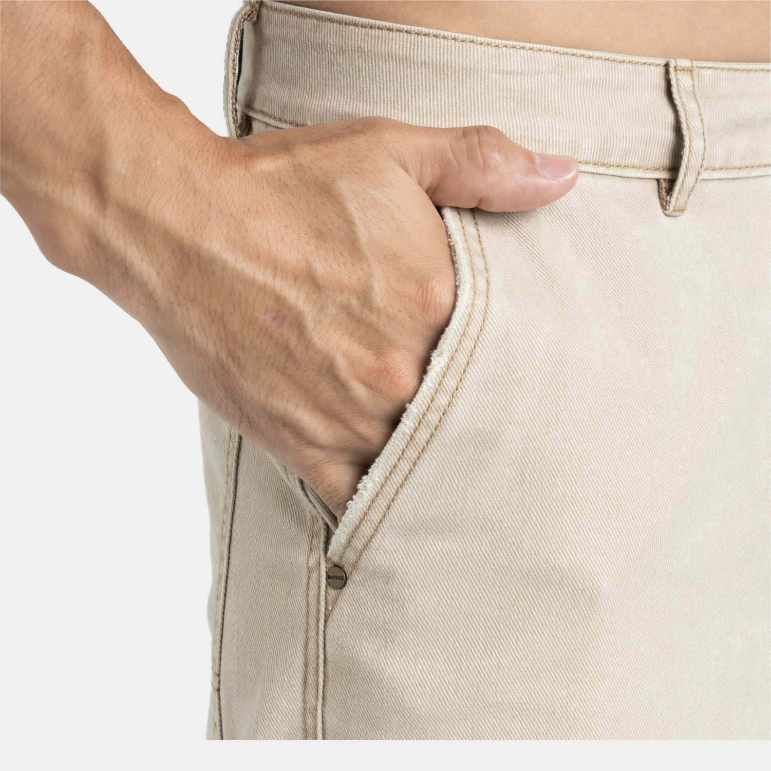 Carpenter Denim Pants Kaki