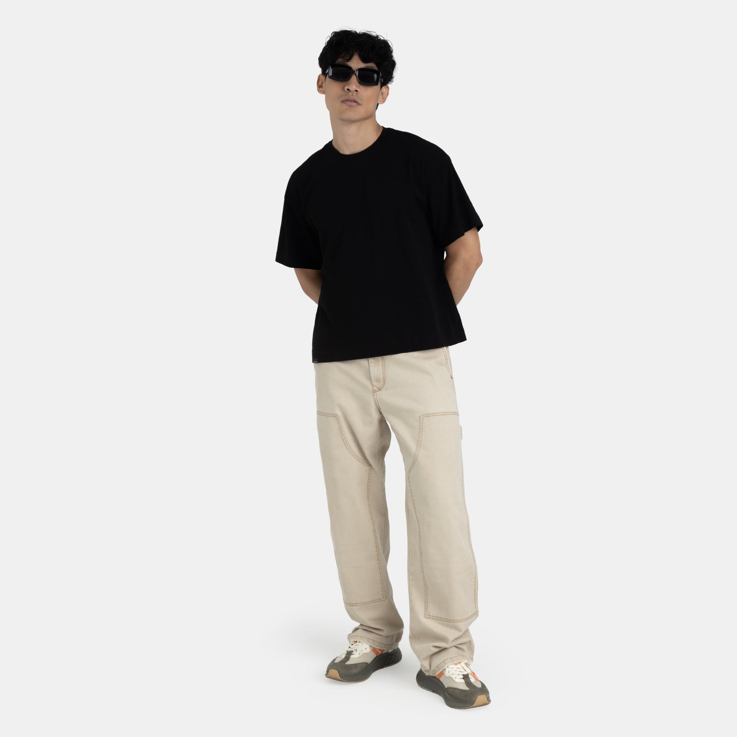 Carpenter Denim Pants Kaki