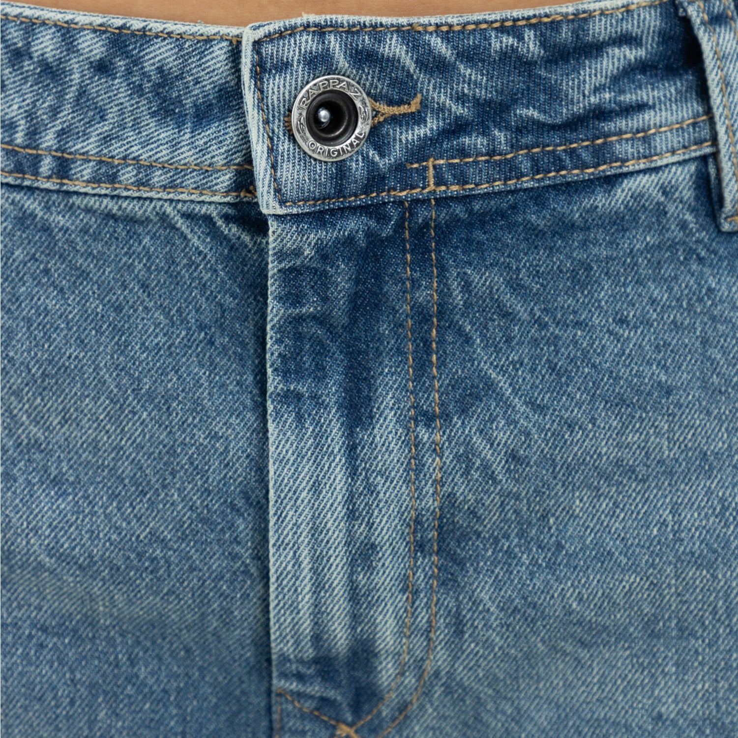 Urban Cargo Relaxed Jeans Medium Blue WOMAN