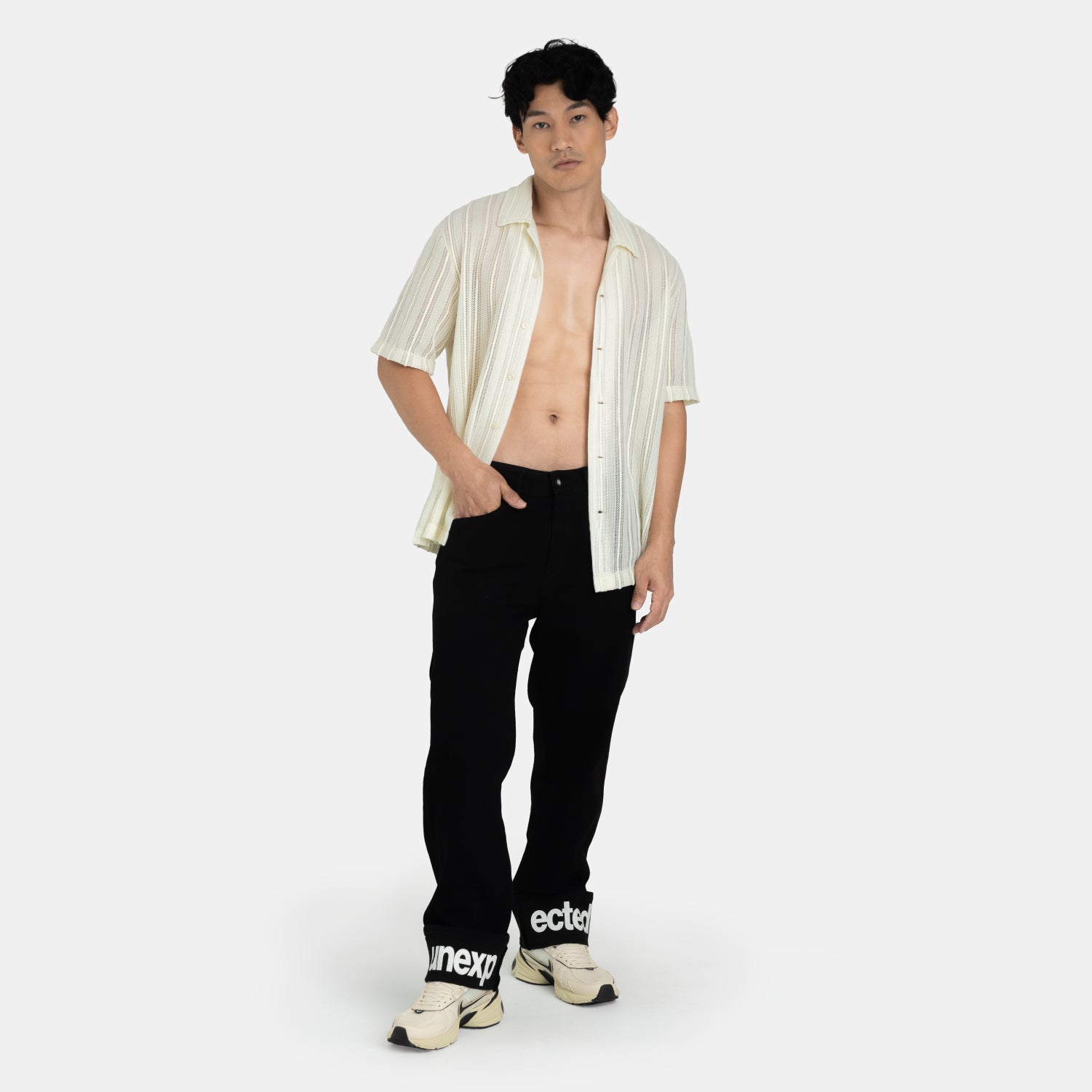 Unexpected Black Relaxed Jeans