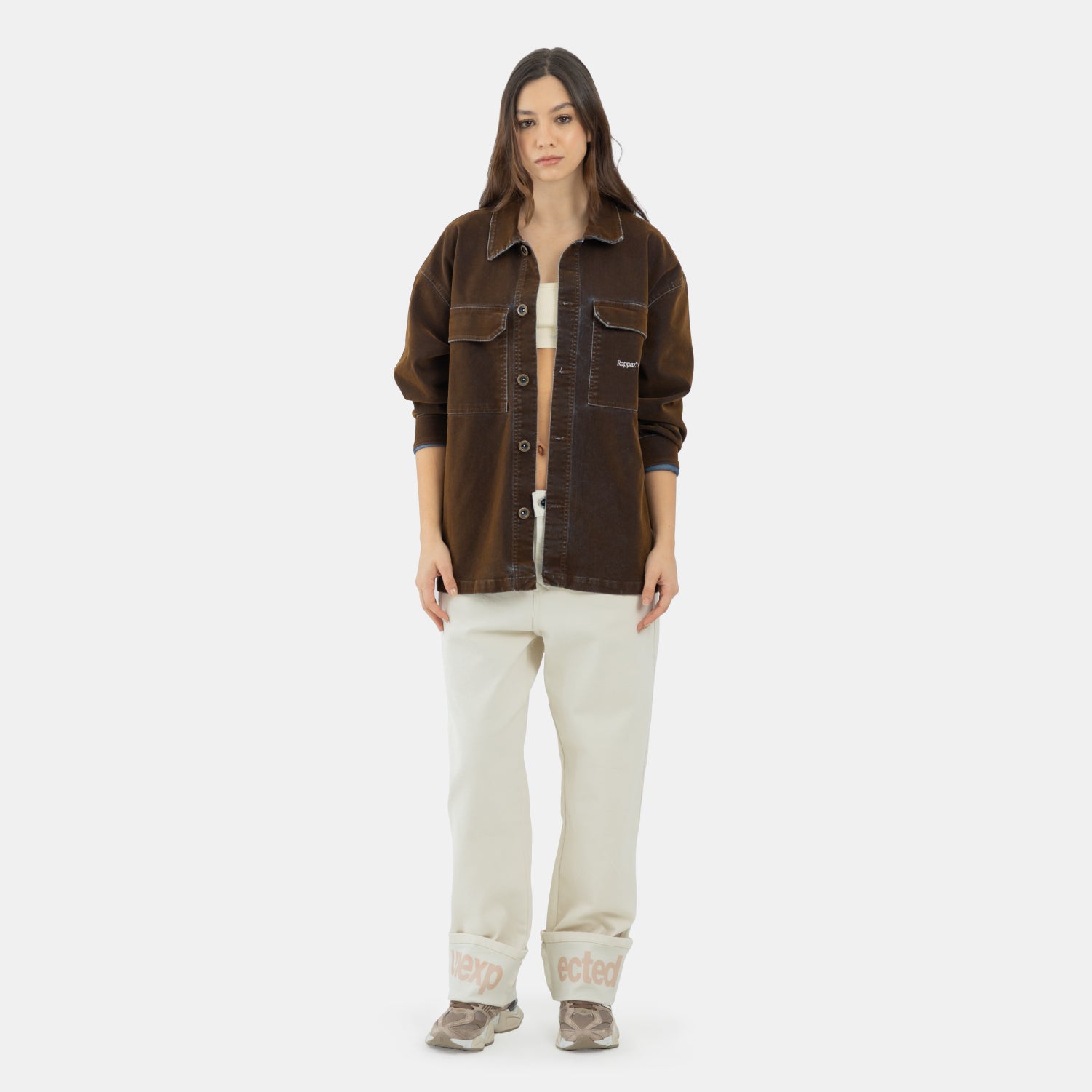 Unexpected Natural Relaxed Jeans WOMAN