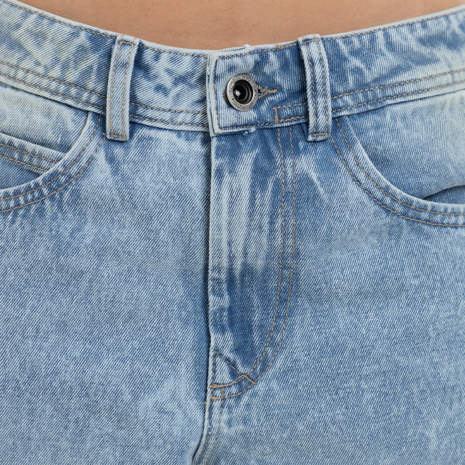 Denim Flow Relaxed Light Blue WOMAN