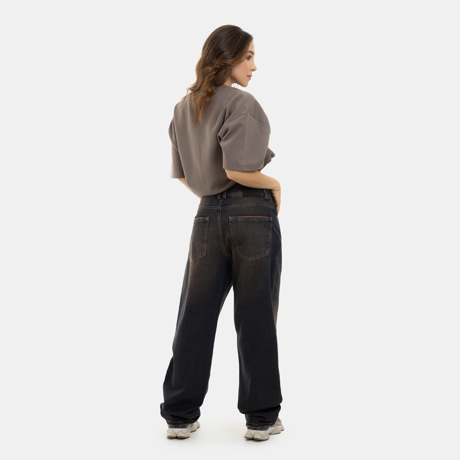 Rust Fade Relaxed Dirty WOMAN