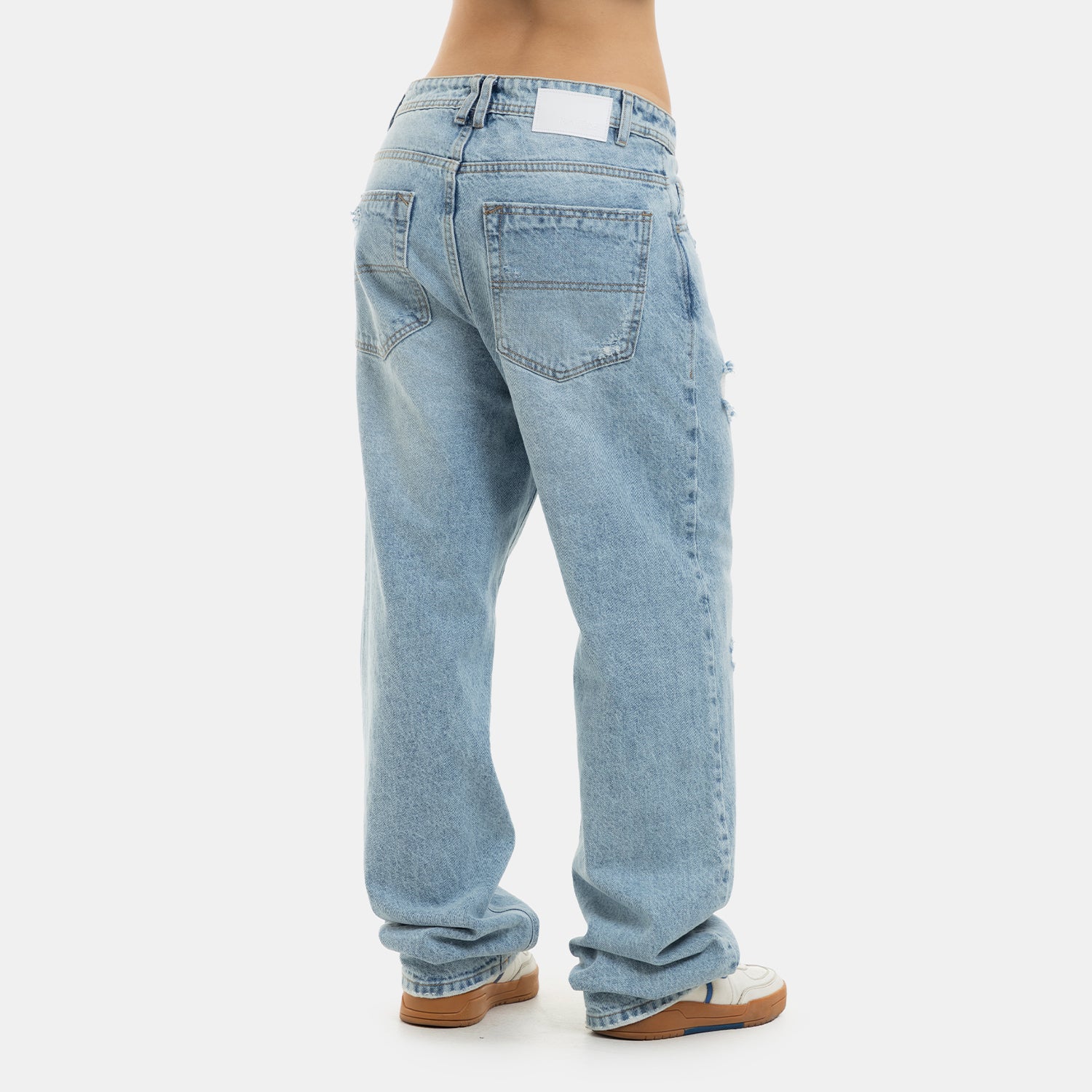 Raw Tears Relaxed Light Blue WOMAN