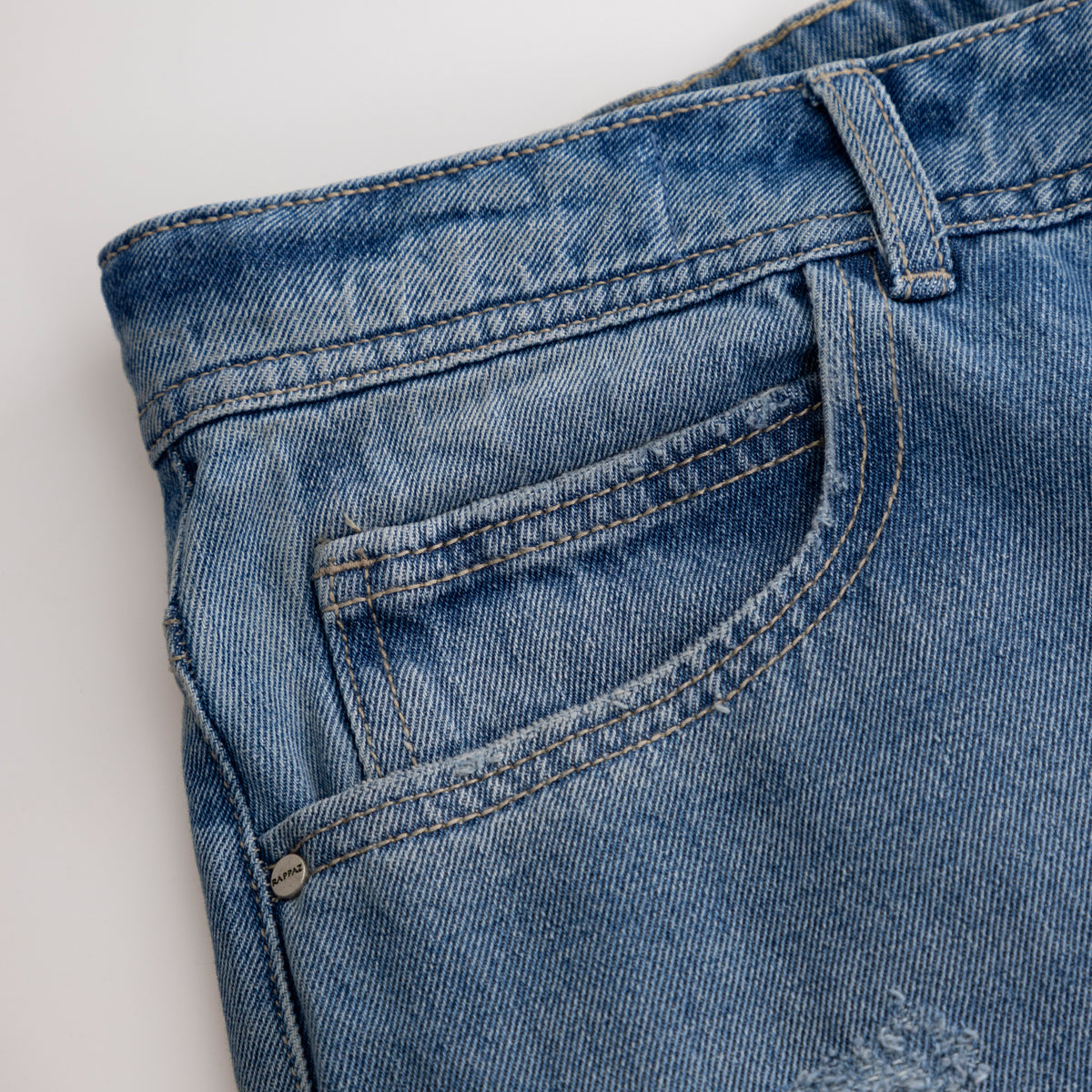 Clean Relaxed Fit Jeans Mid Blue