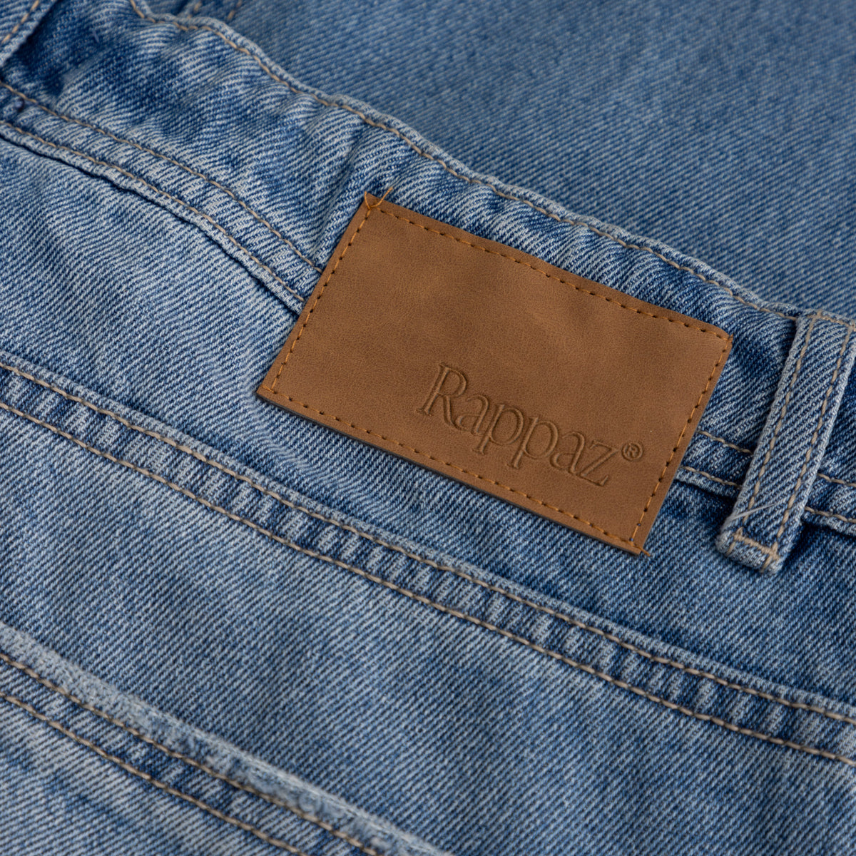 Clean Relaxed Fit Jeans Mid Blue