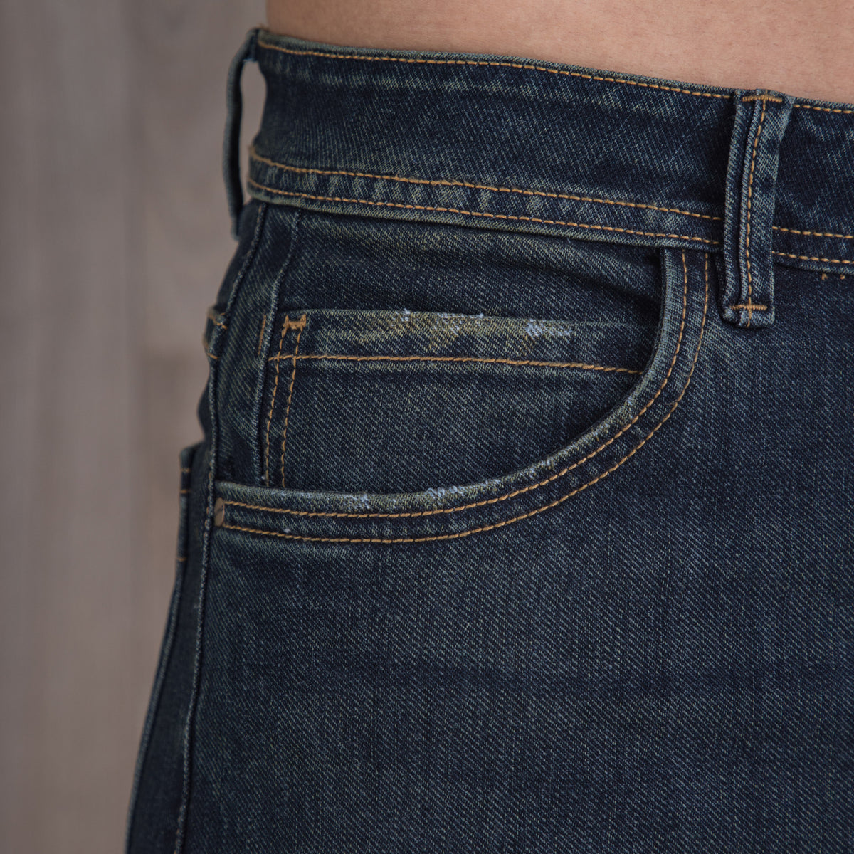 Night Straight Jean Azul Oscuro