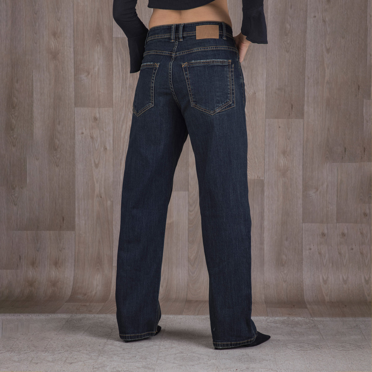 Night Straight Jean Azul Oscuro