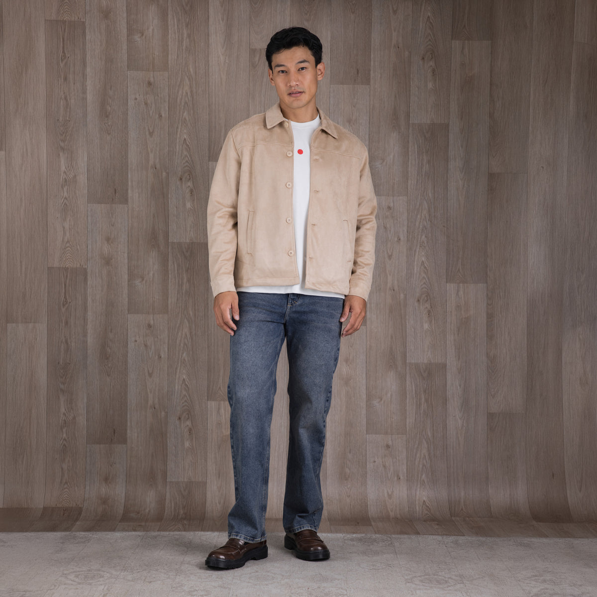 Stone Straight Jean Azul Medio