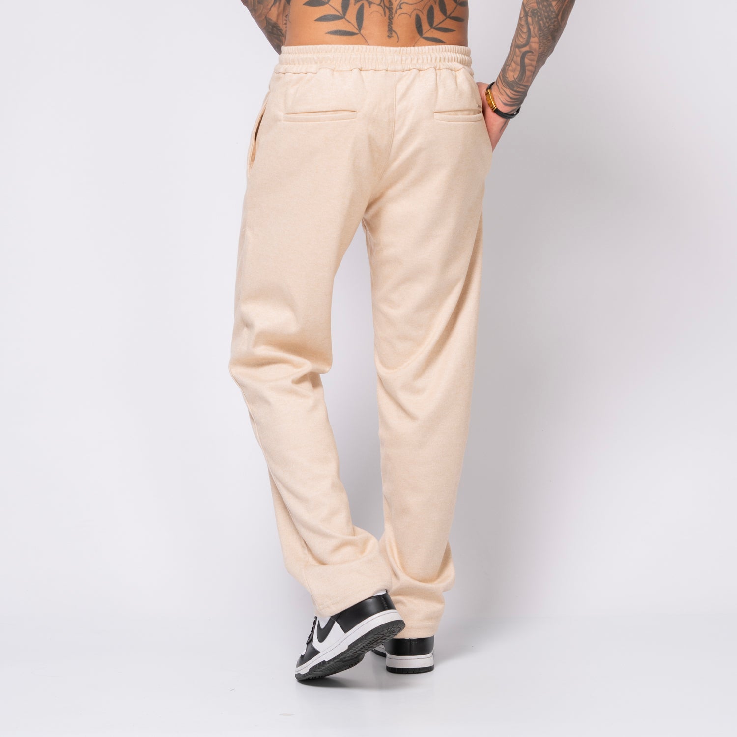 Jogger Clásico Bota Recta Pretina Ajustable con Cordón Marca Rappaz