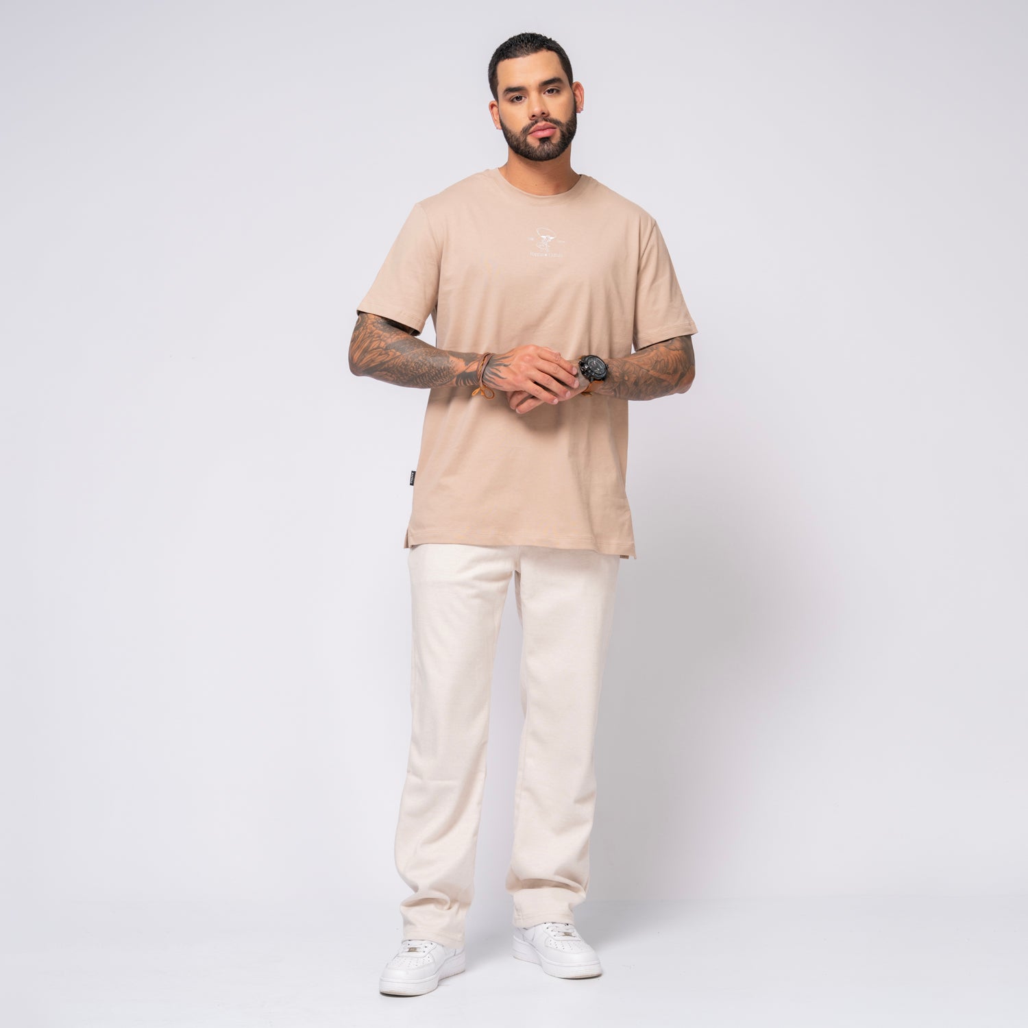 Jogger Clásico Bota Recta Pretina Ajustable con Cordón Marca Rappaz