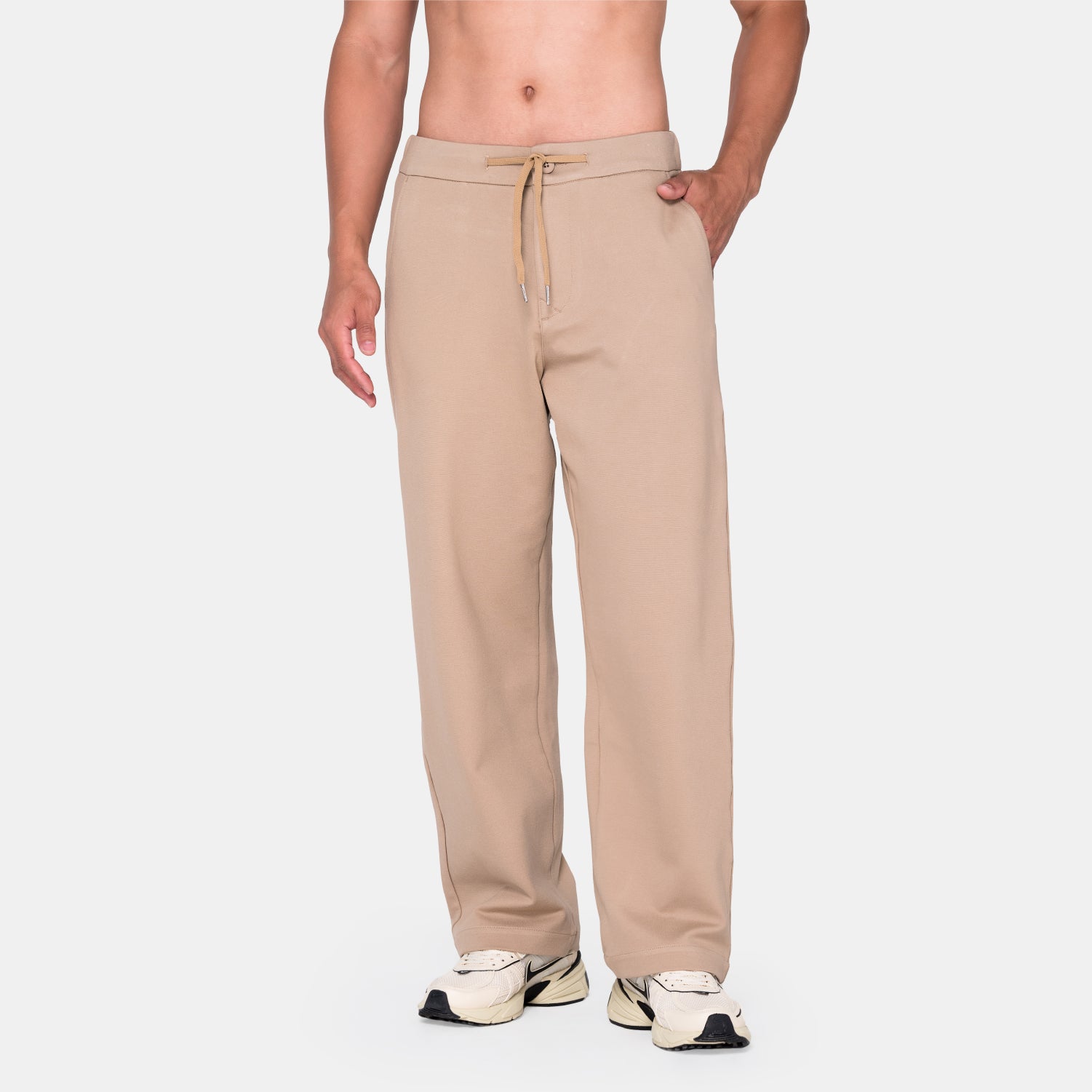 Beige Classic Jogger