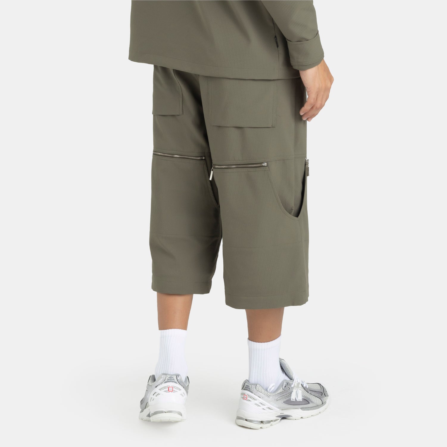 Military Green Active Convertible Pants