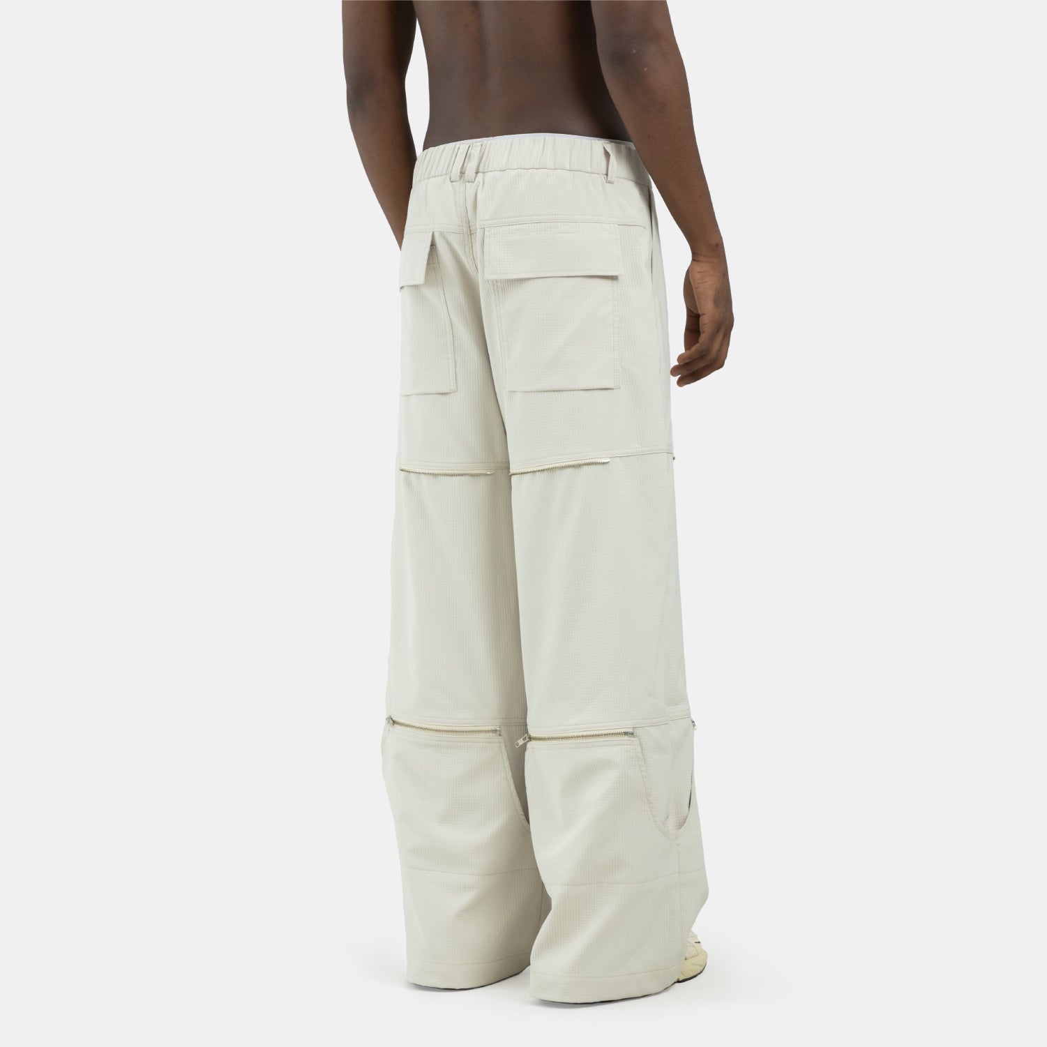 Beige Active Convertible Pants