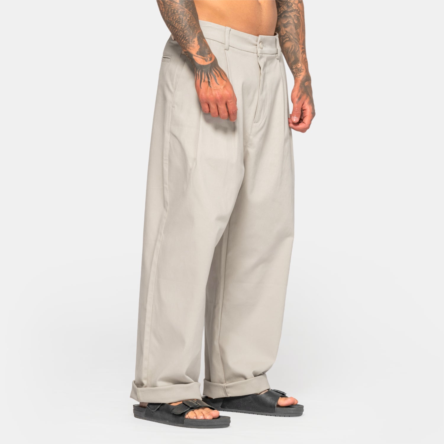 Baggy Pants Studio Cut Beige