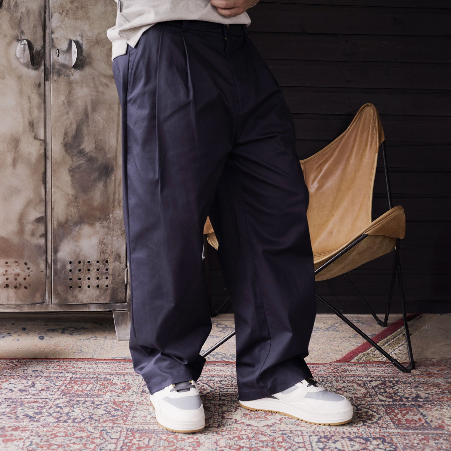 Baggy Pants Studio Cut Navy