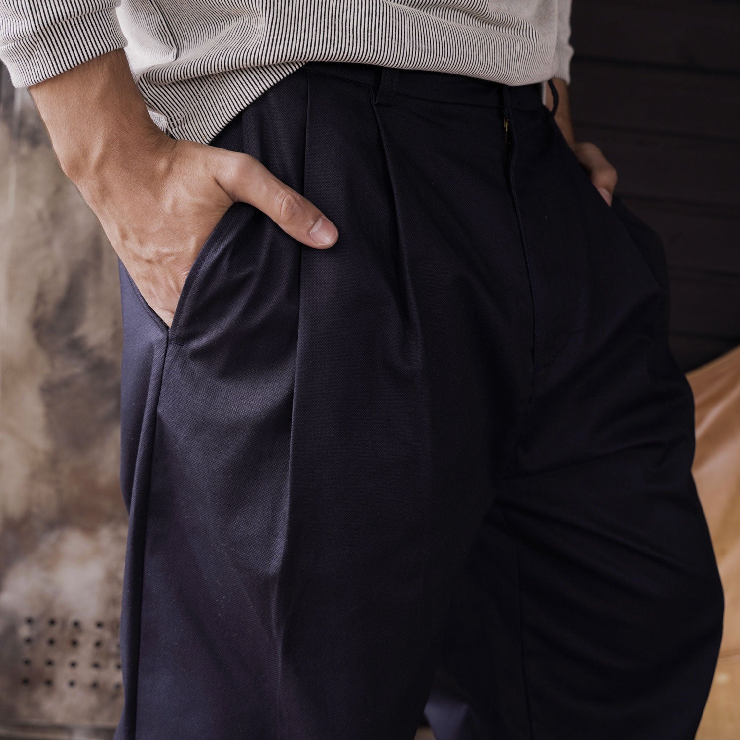 Baggy Pants Studio Cut Navy