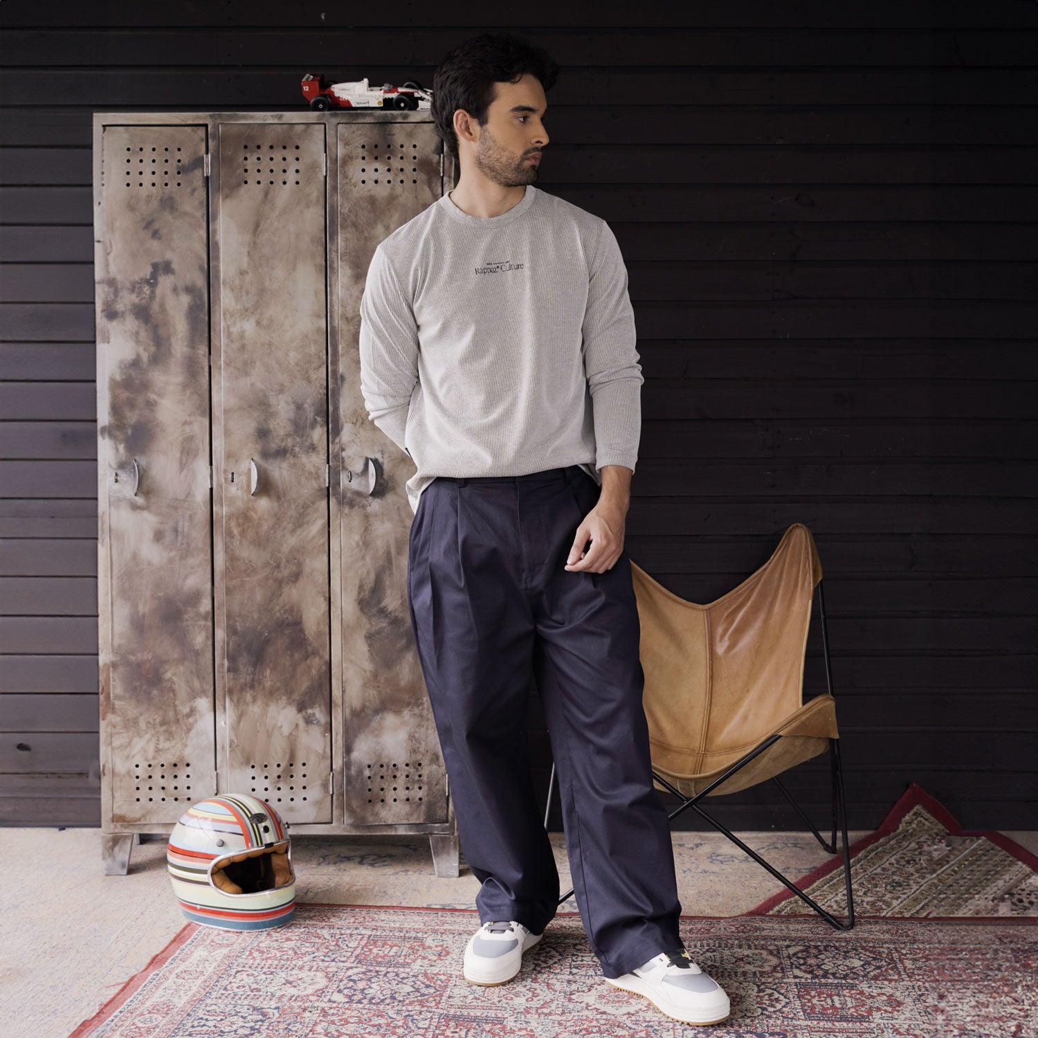 Baggy Pants Studio Cut Navy