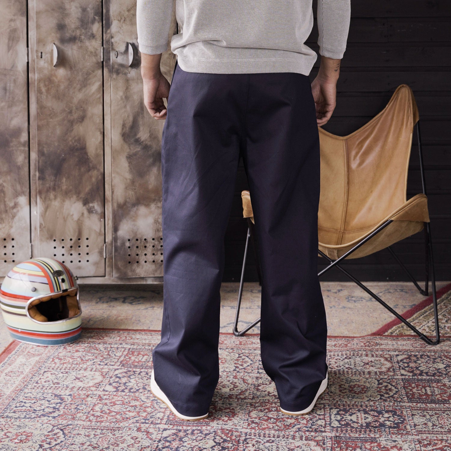 Baggy Pants Studio Cut Navy