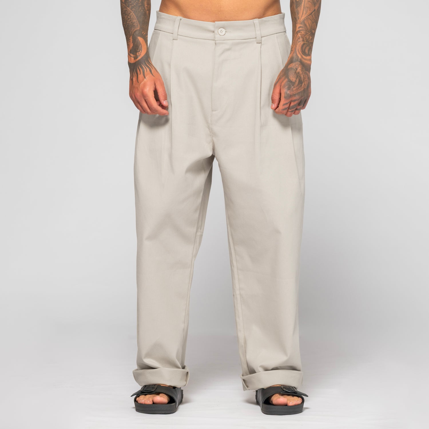 Baggy Pants Studio Cut Beige