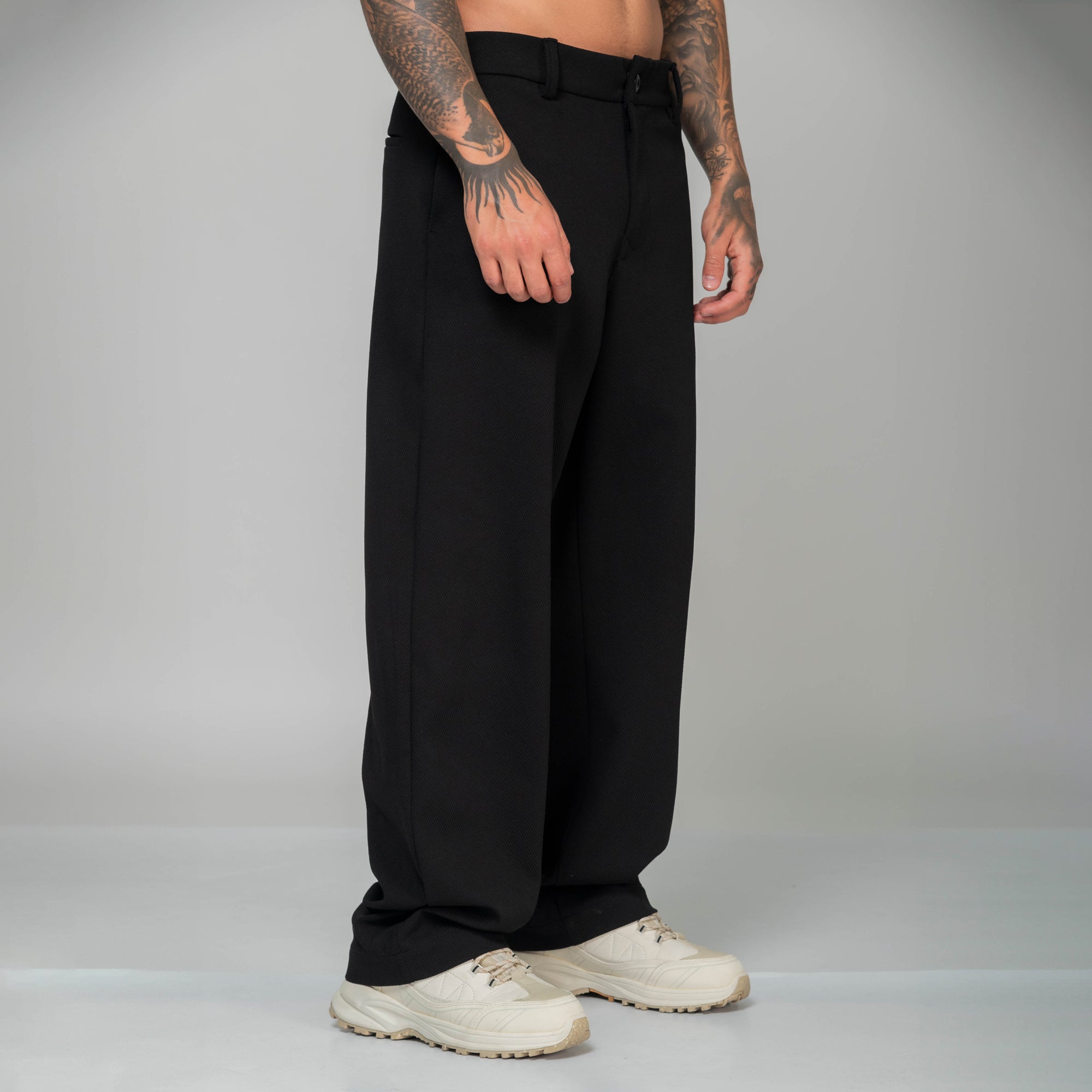 Black EcoDrift Trousers