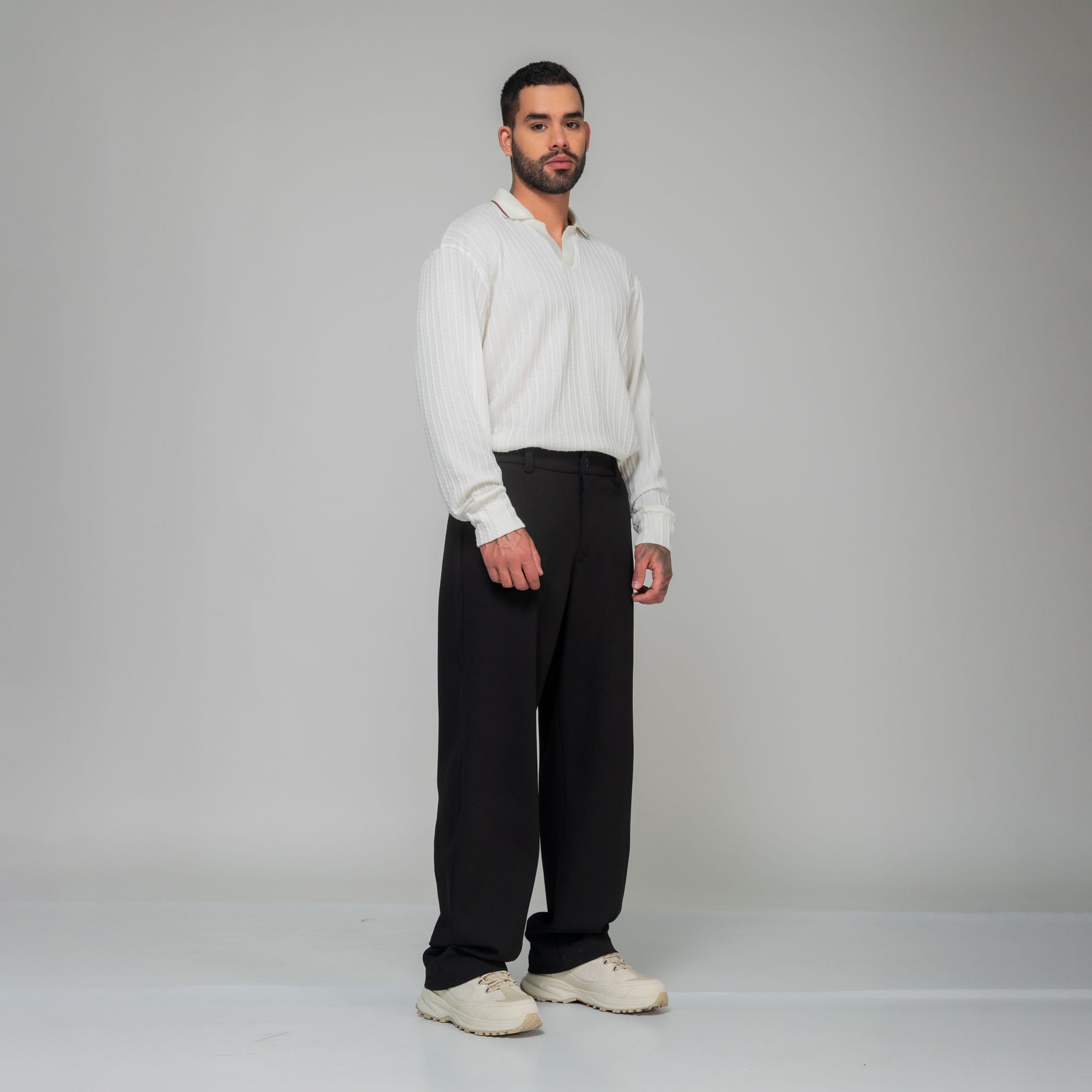 Black EcoDrift Trousers