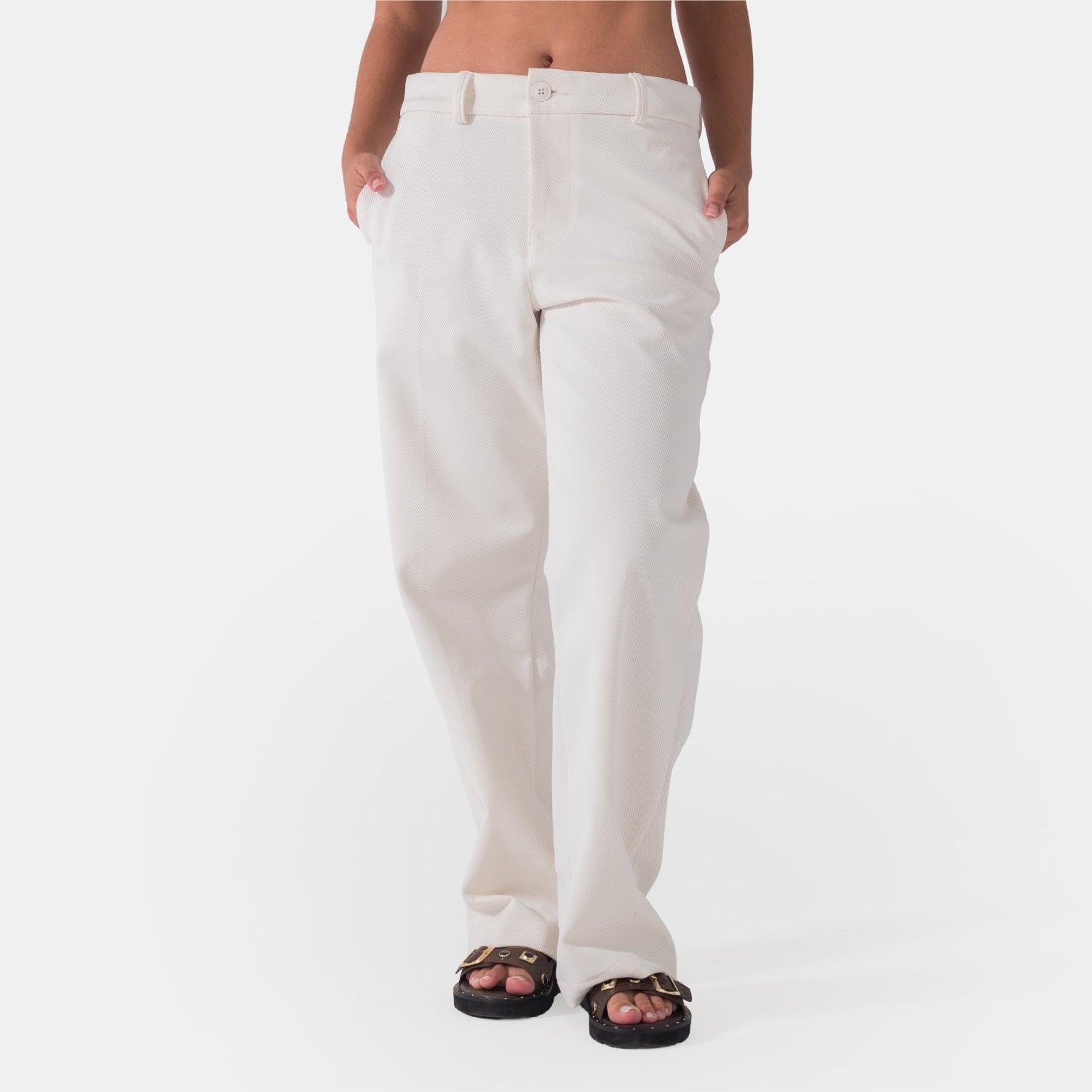 Ivory EcoDrift Trousers