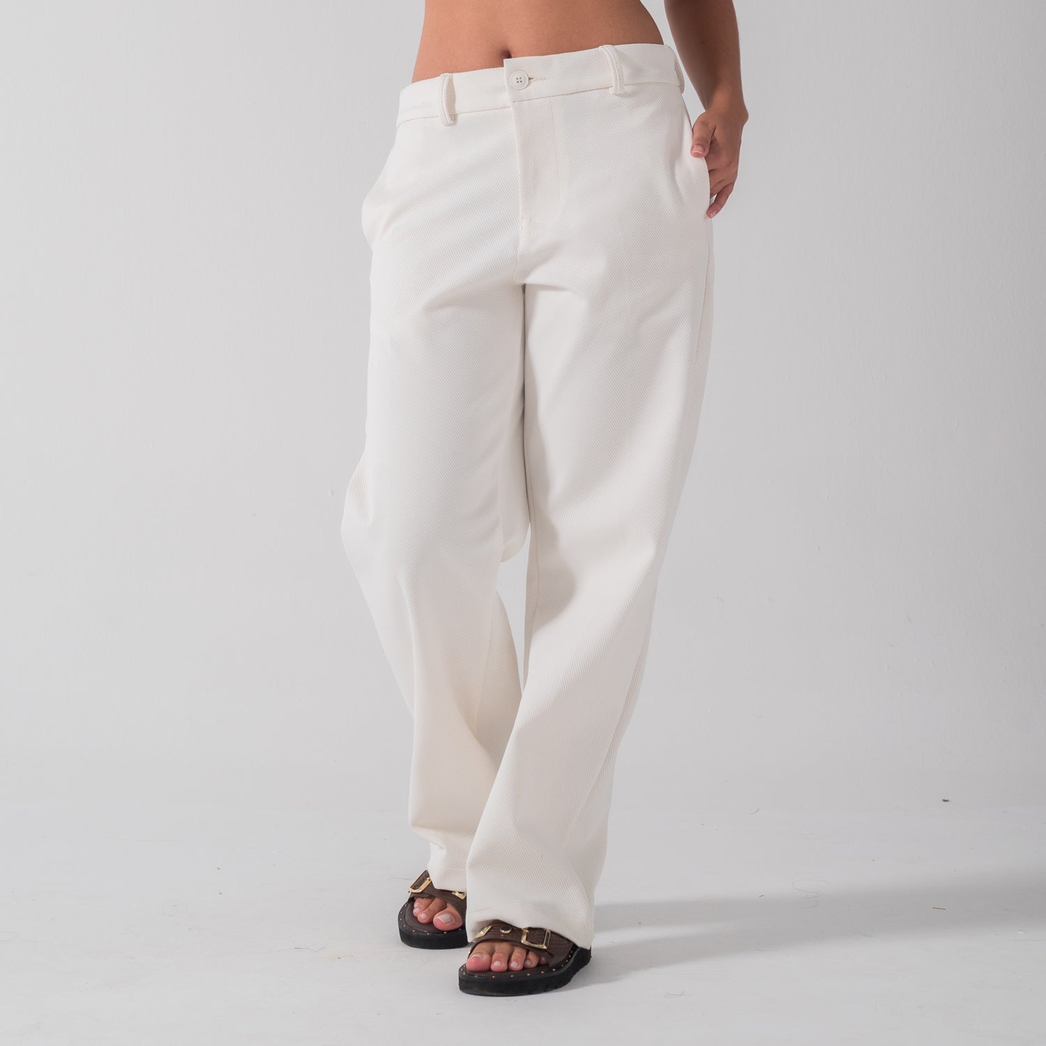 Ivory EcoDrift Trousers