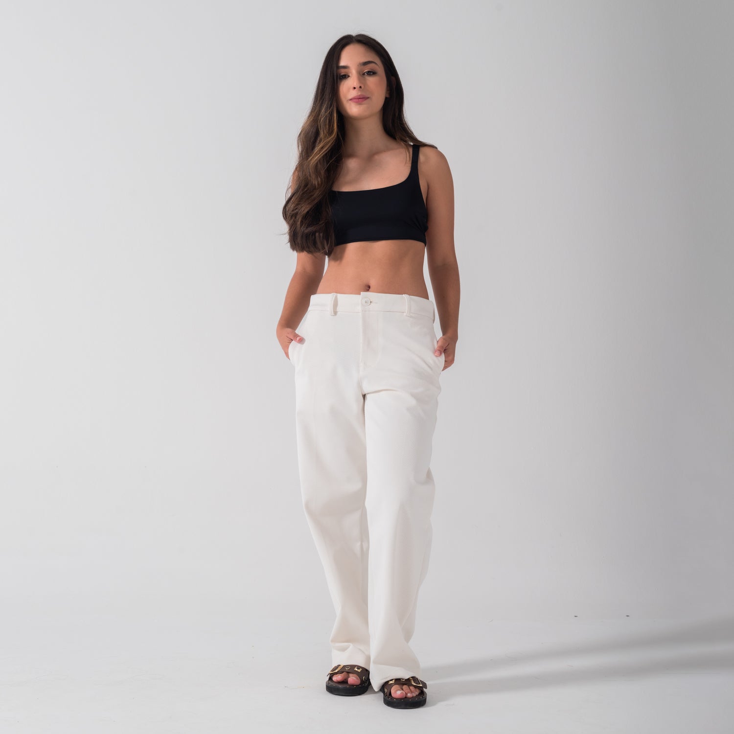 Ivory EcoDrift Trousers