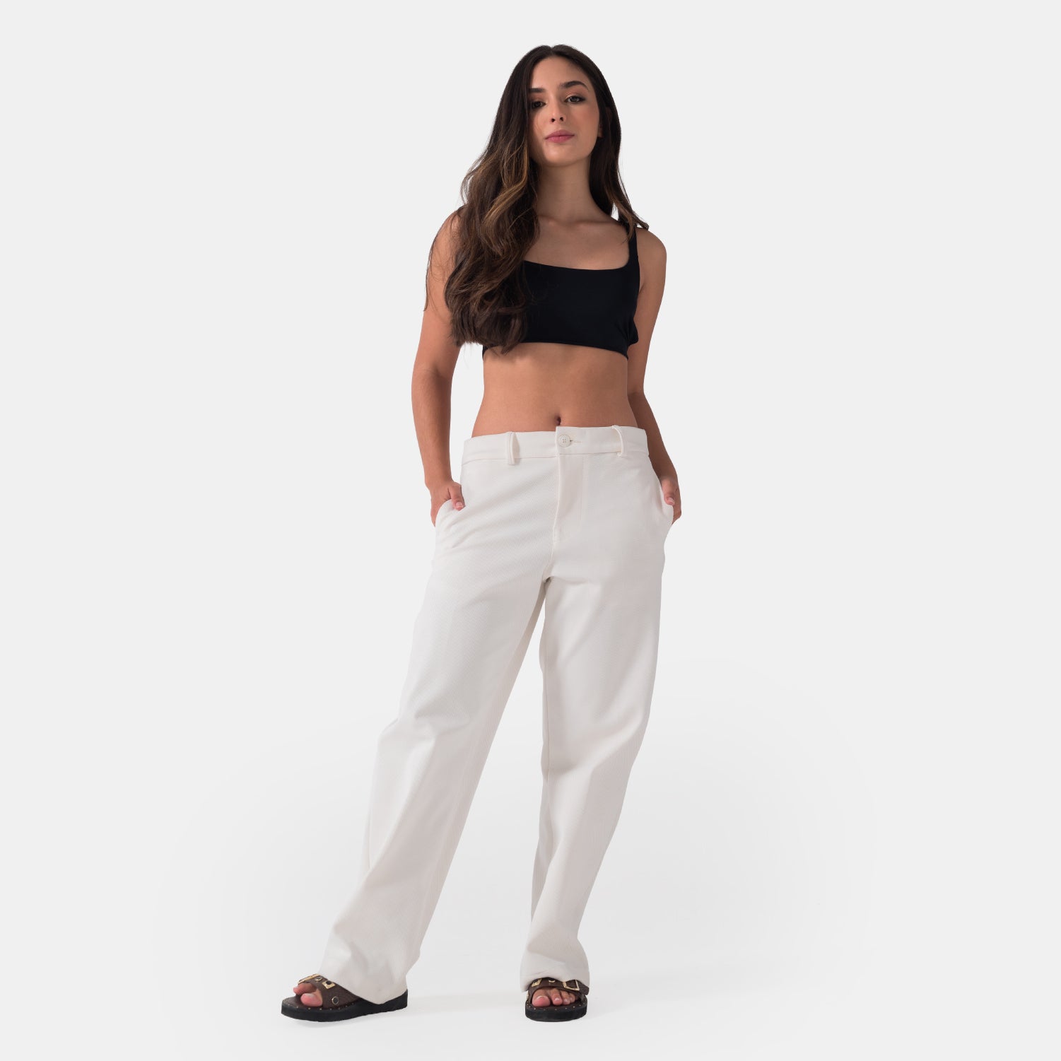 Ivory EcoDrift Trousers
