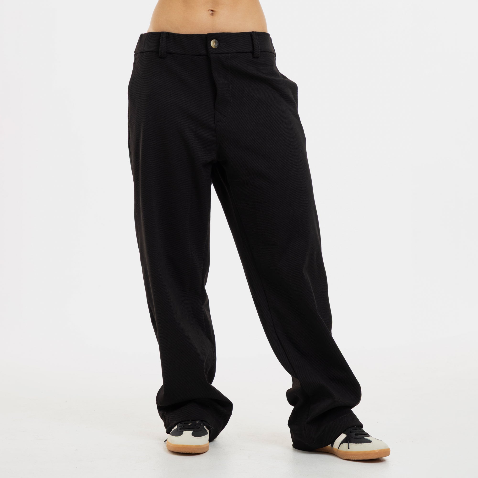 Black EcoDrift Trousers