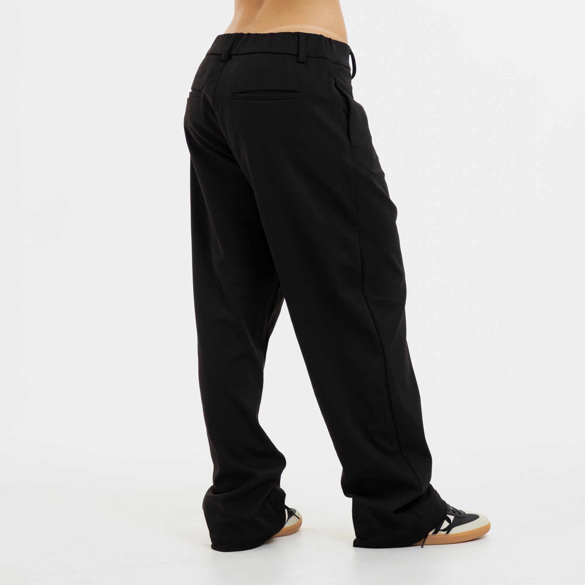 Black EcoDrift Trousers WOMAN