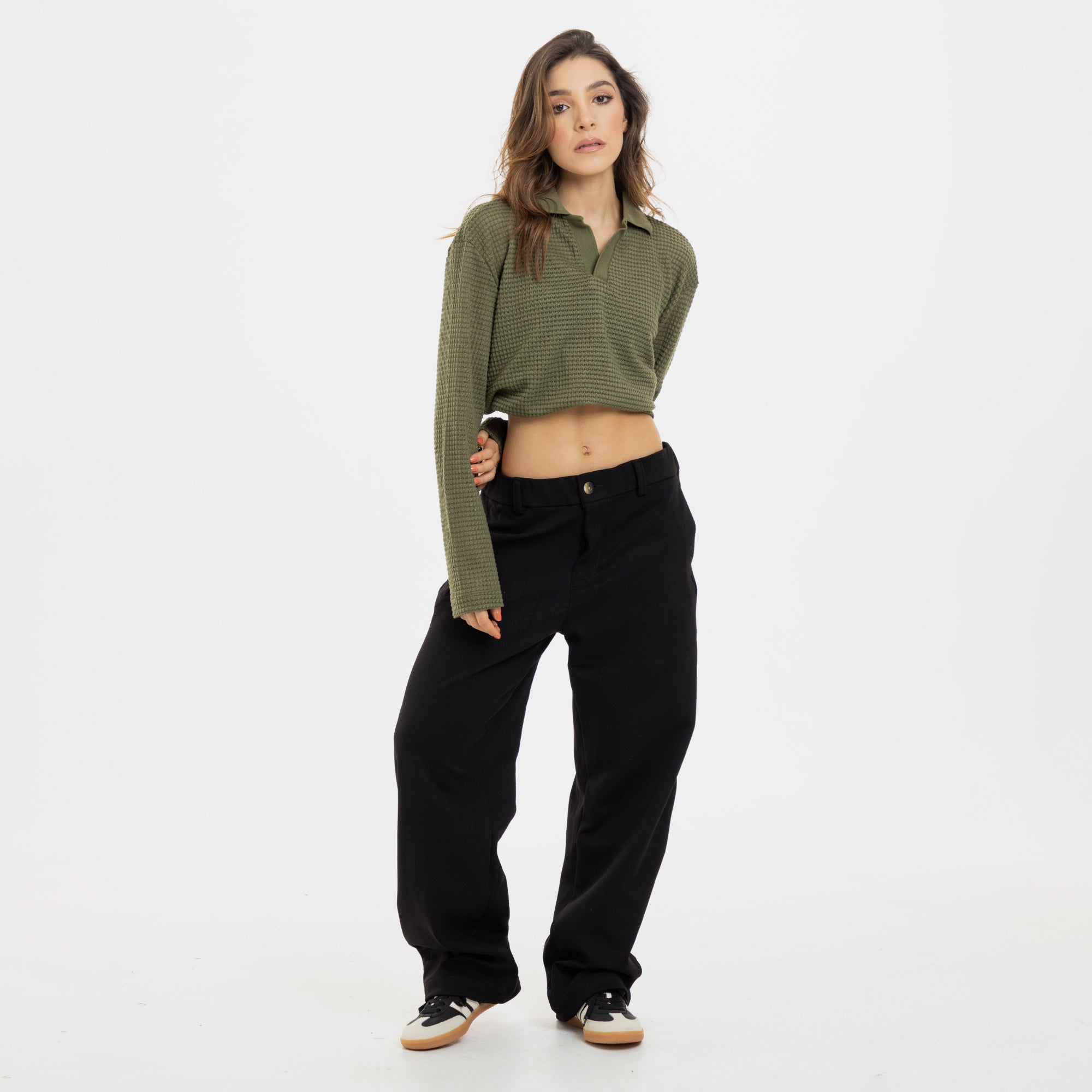 Black EcoDrift Trousers