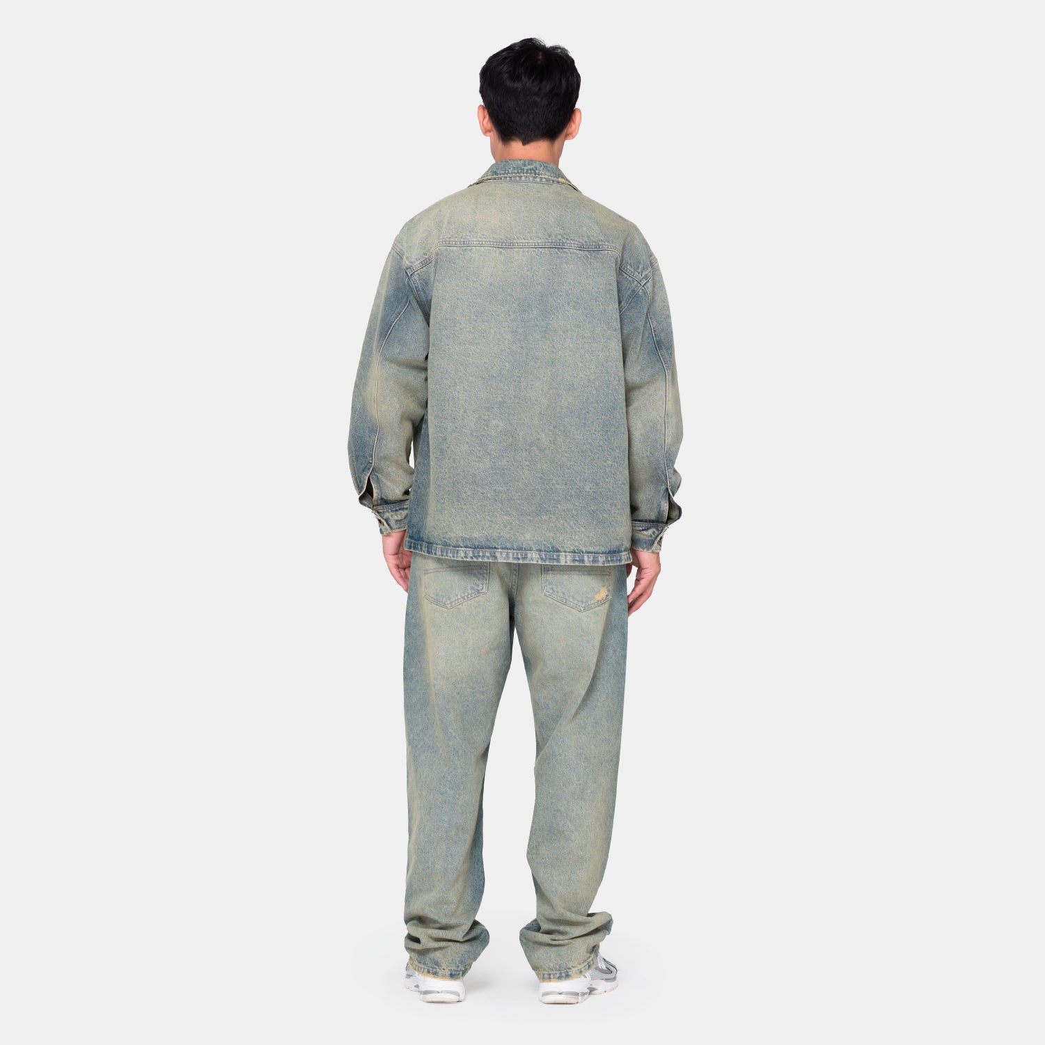 Dirty Wash Denim Overshirt