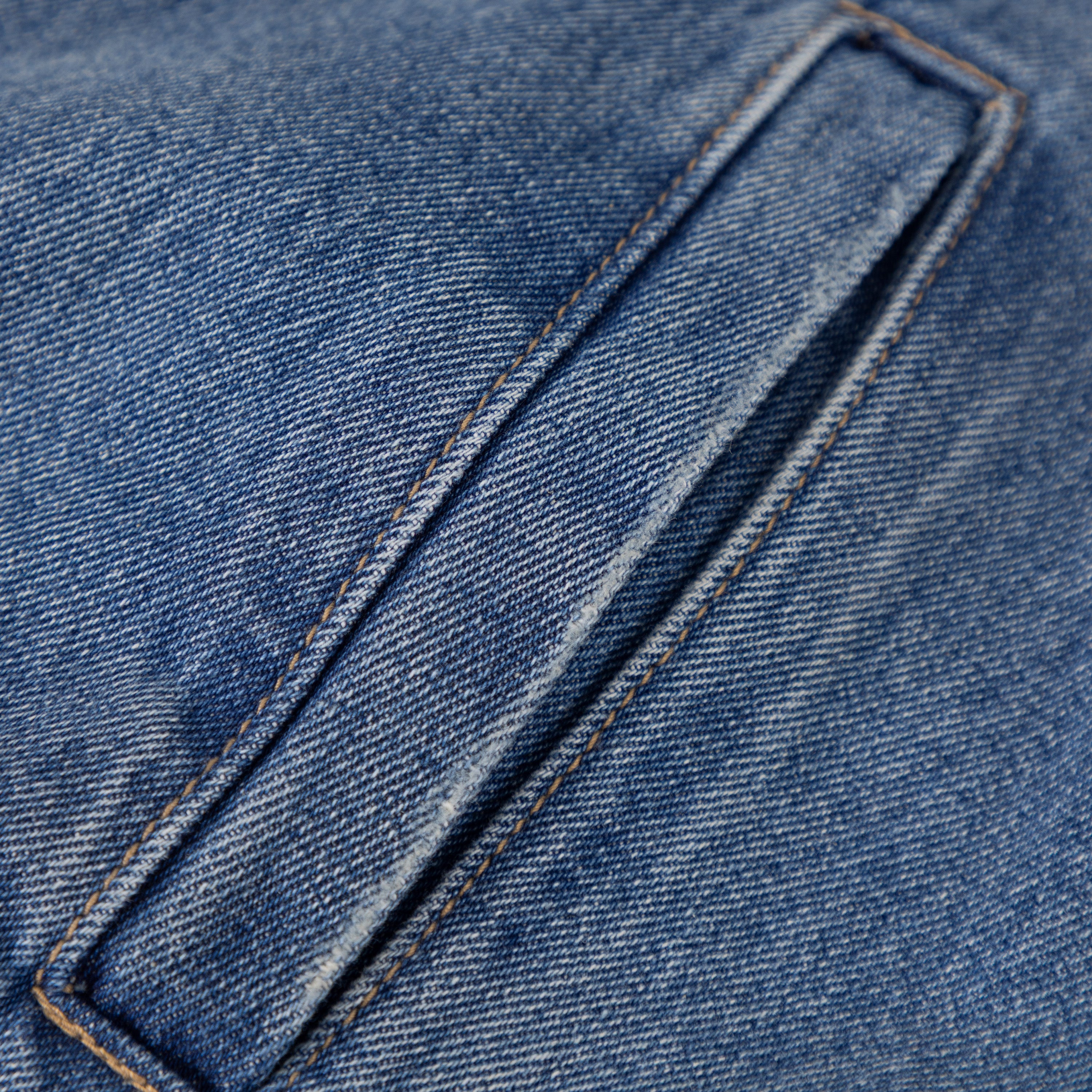 Bomber Denim Jacket Azul Medio