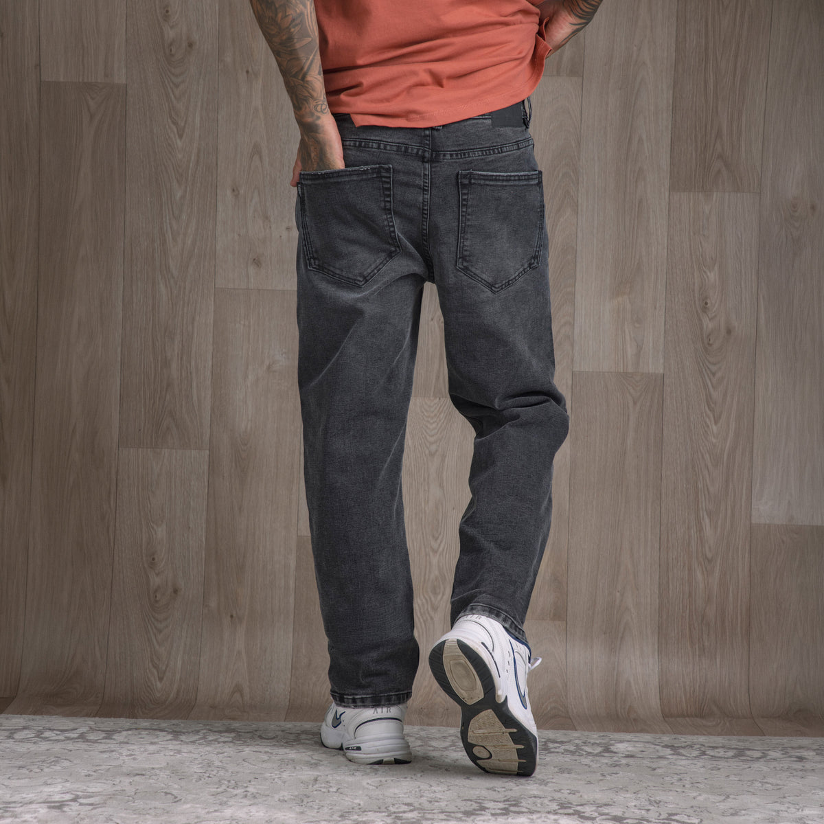 Stone Regular Jean Gris Oscuro
