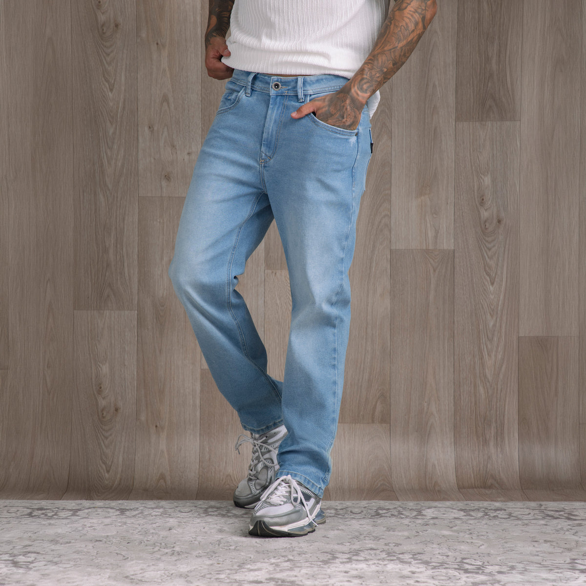 Light Regular Jean Azul Claro