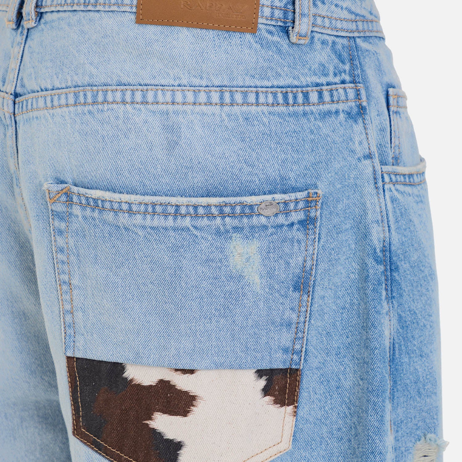 Cow Barrel Fit Denim Light Blue