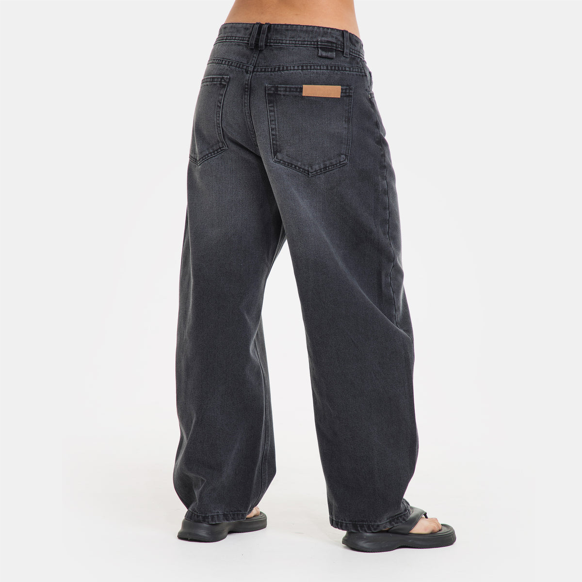 Gio Studio Barrel Jean Negro