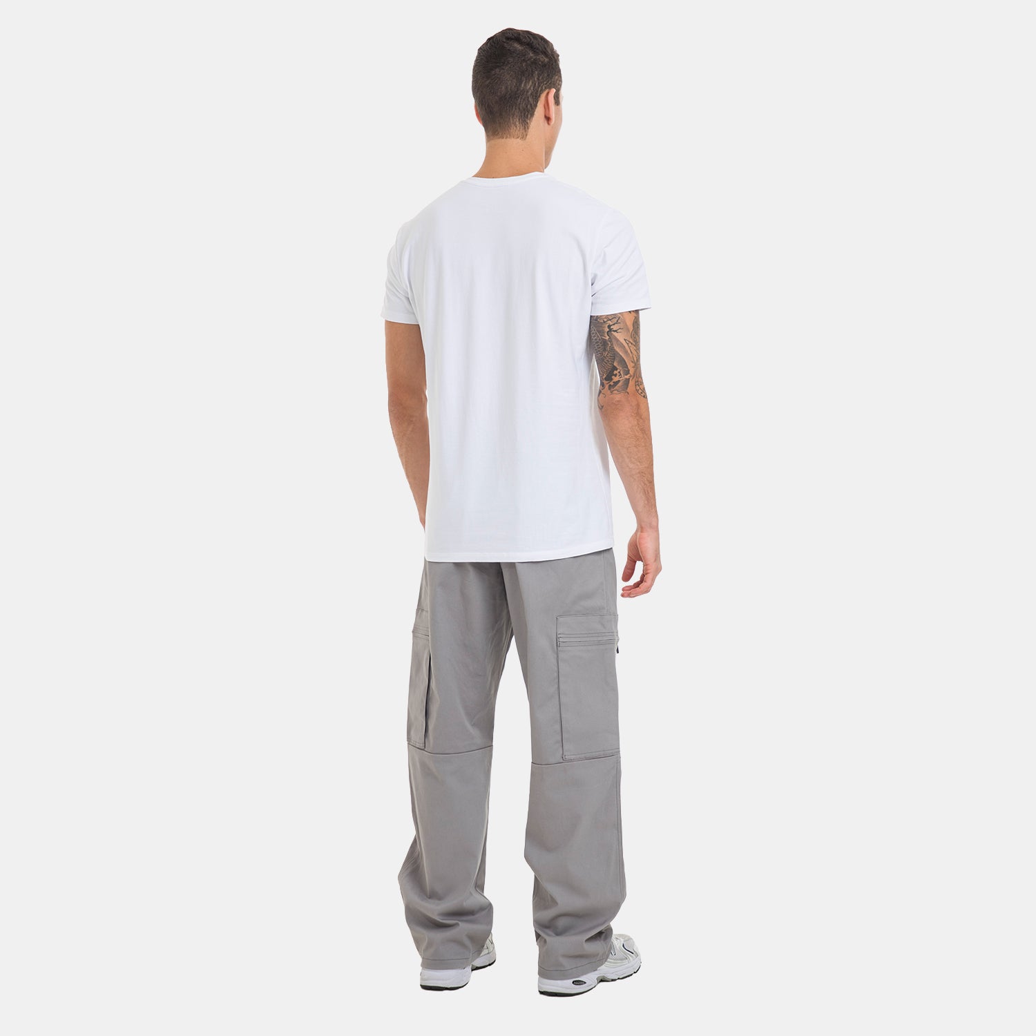 Studio Cargo Pant Relax Fit Grey