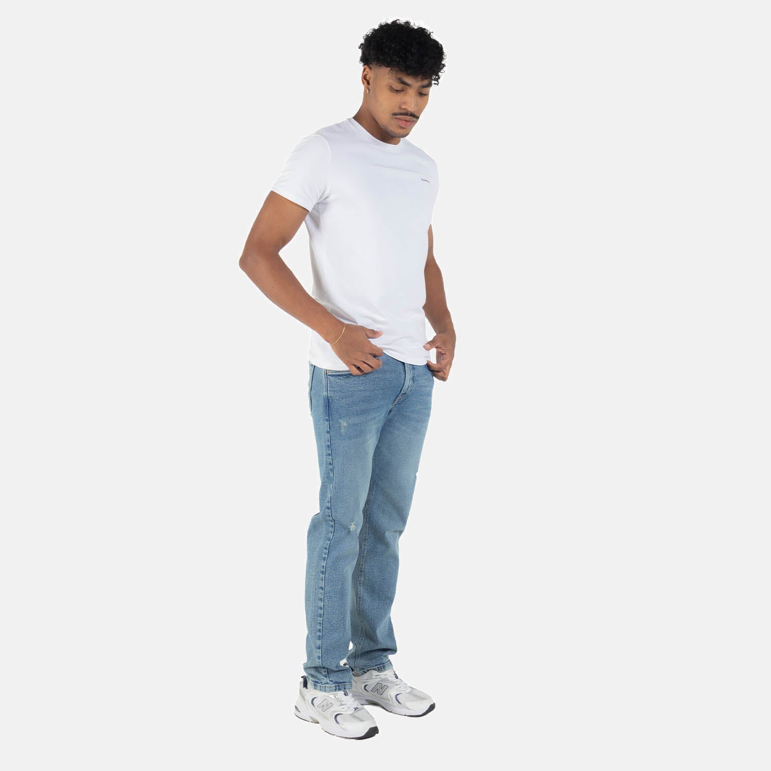 Regular Fit Jeans Mid Blue