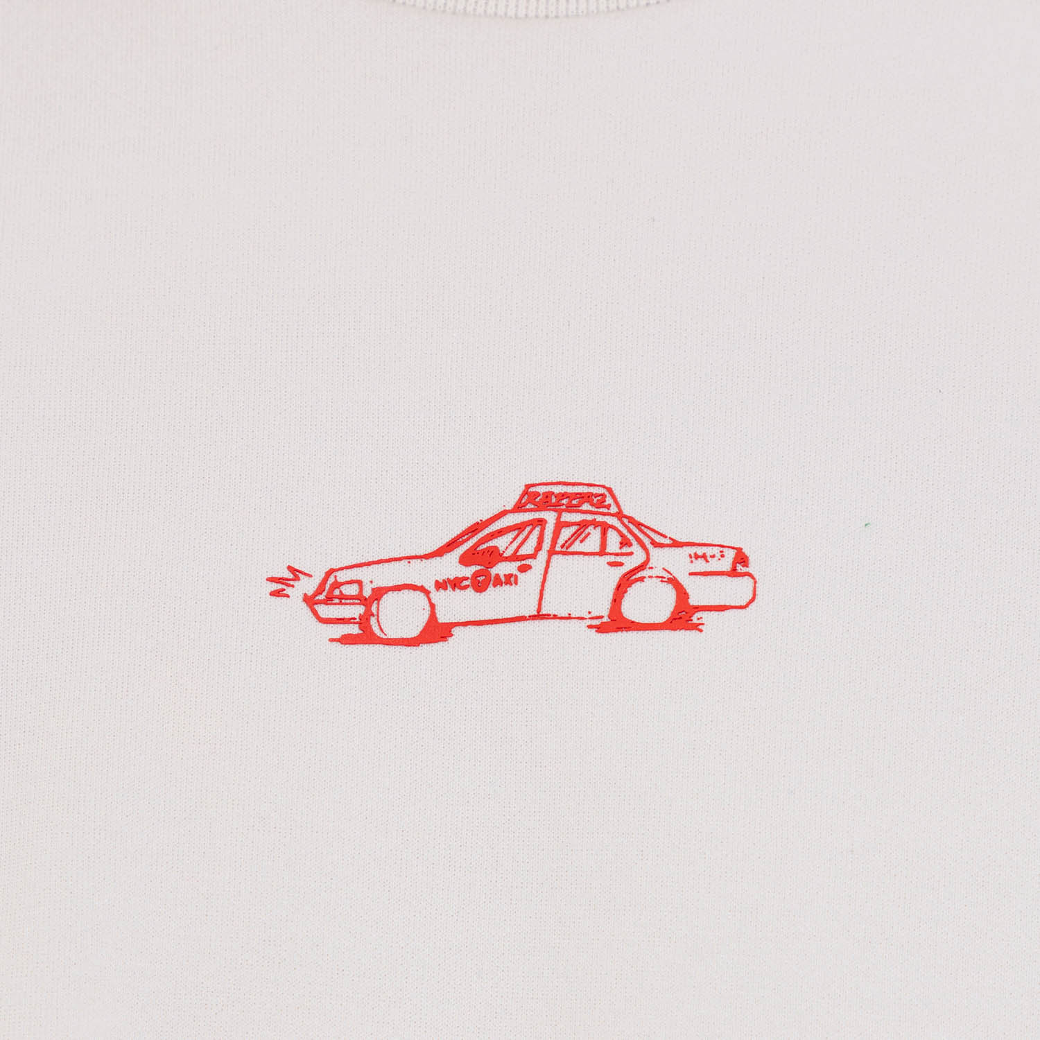 Boxy Fit City Sketch Tee Sand