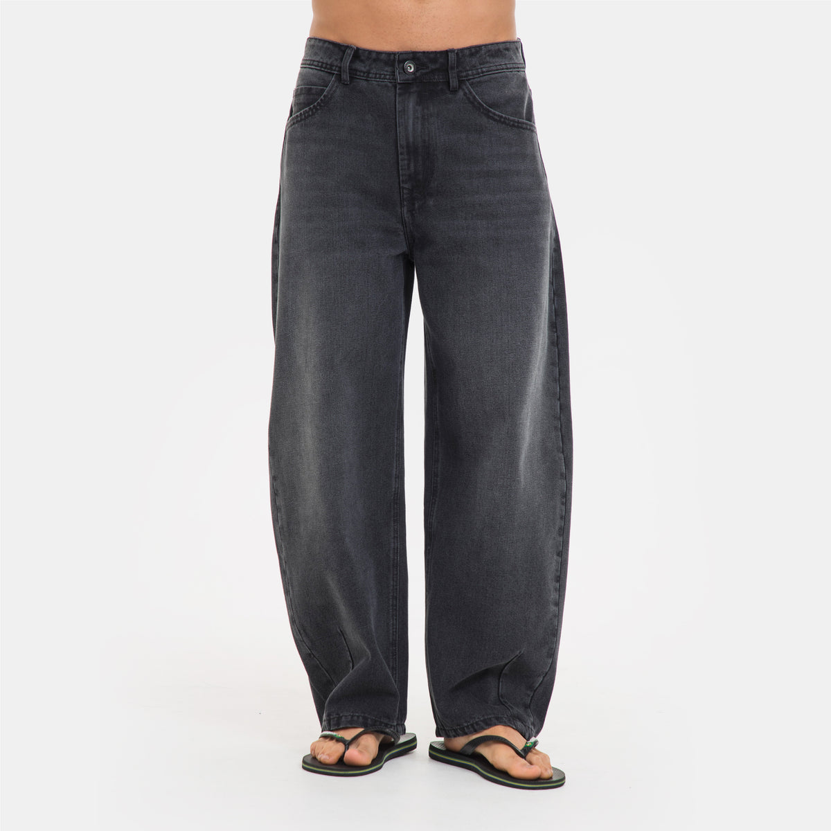 Gio Studio Barrel Jean Negro