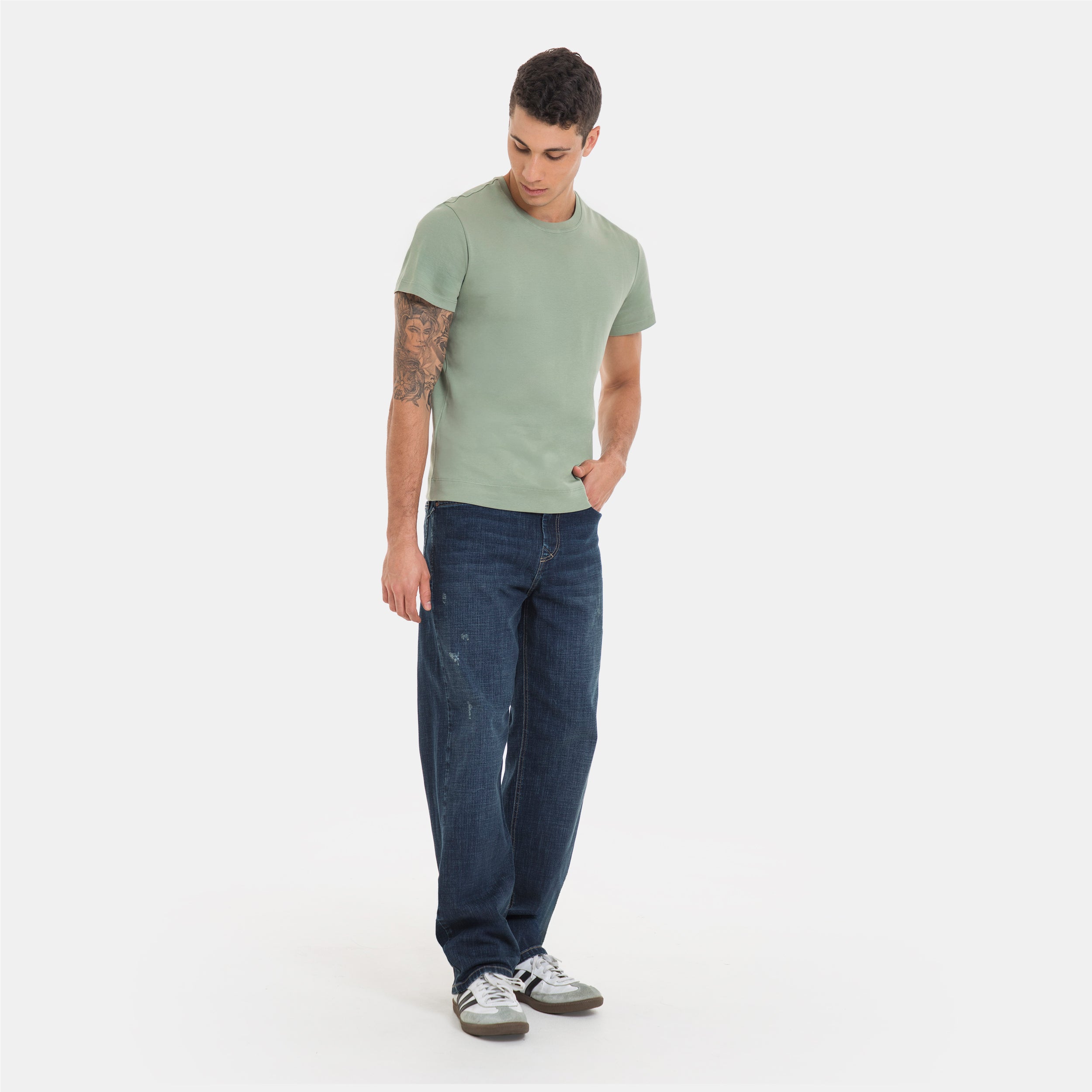 Everyday Straight Jean Azul Oscuro
