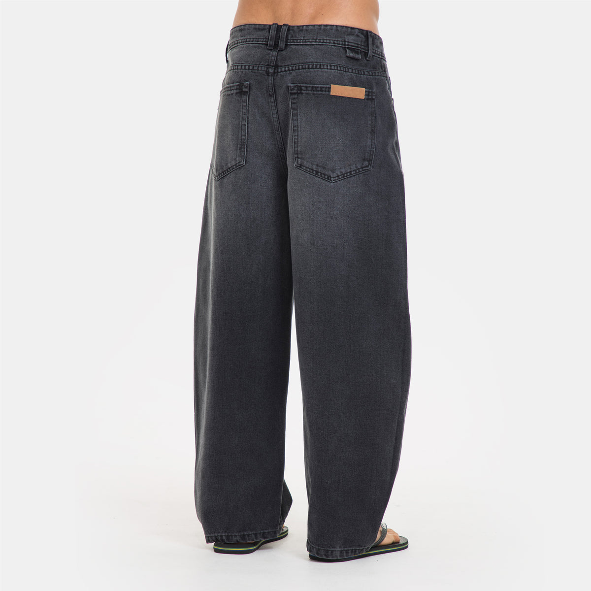 Gio Studio Barrel Jean Negro