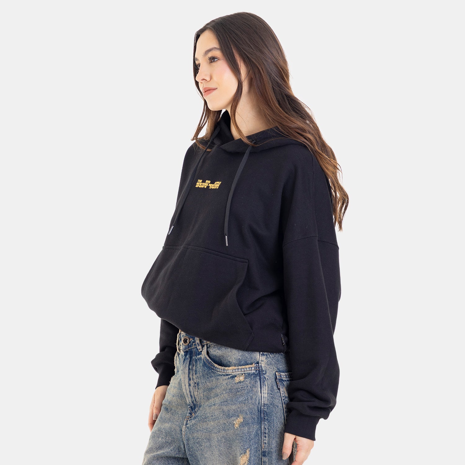 The Big Apple Hoodie Black